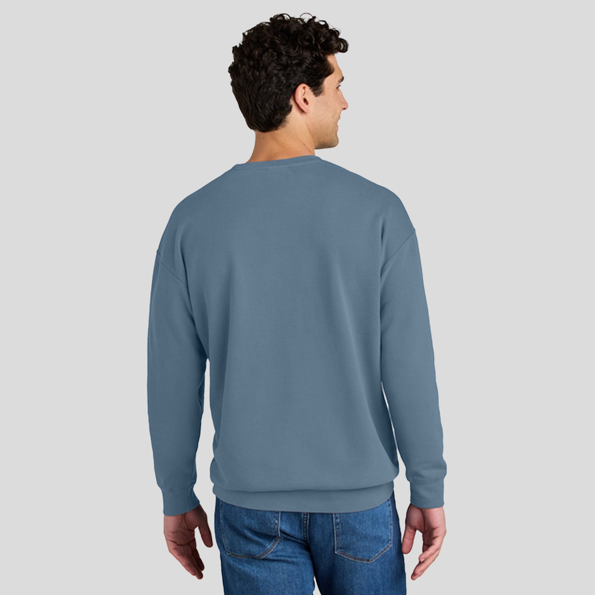 Lightweight Crewneck Sweatshirt | Blue Jean