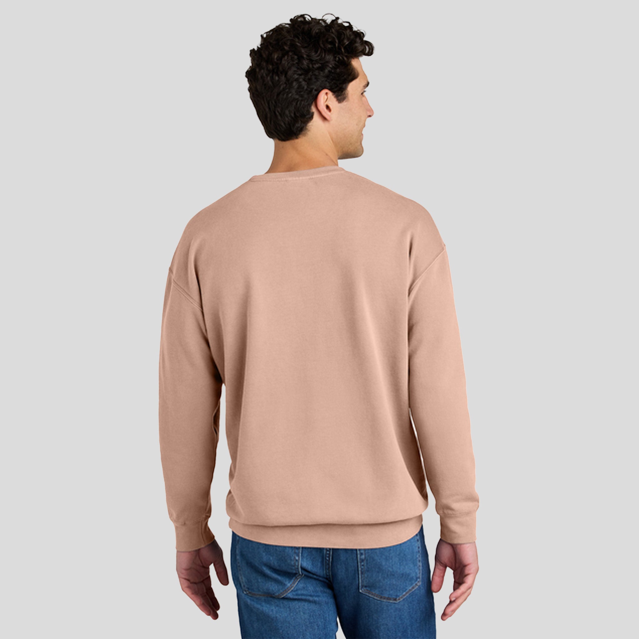 Lightweight Crewneck Sweatshirt | Peachy