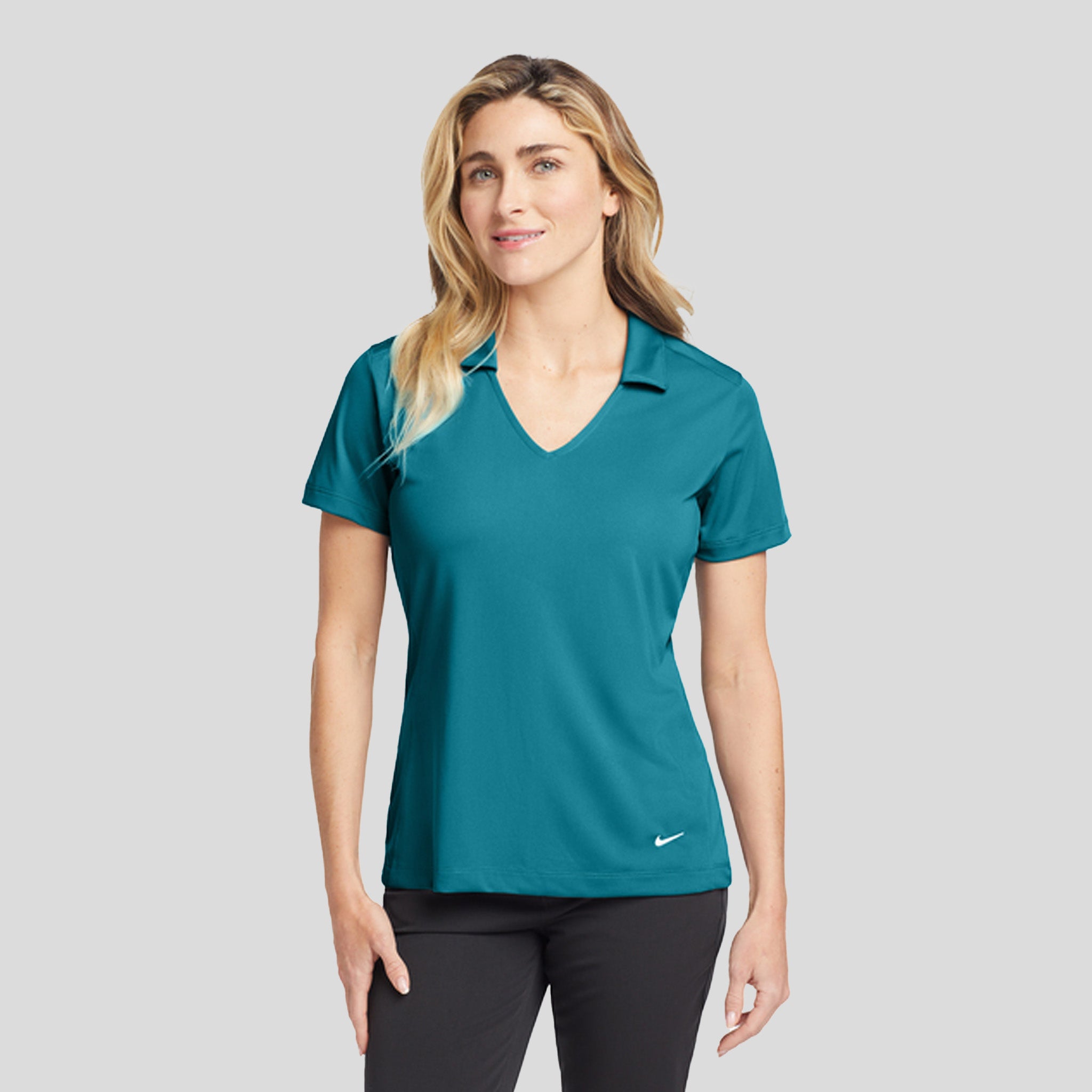 Women's Dri-FIT Vertical Mesh Polo | Blustery
