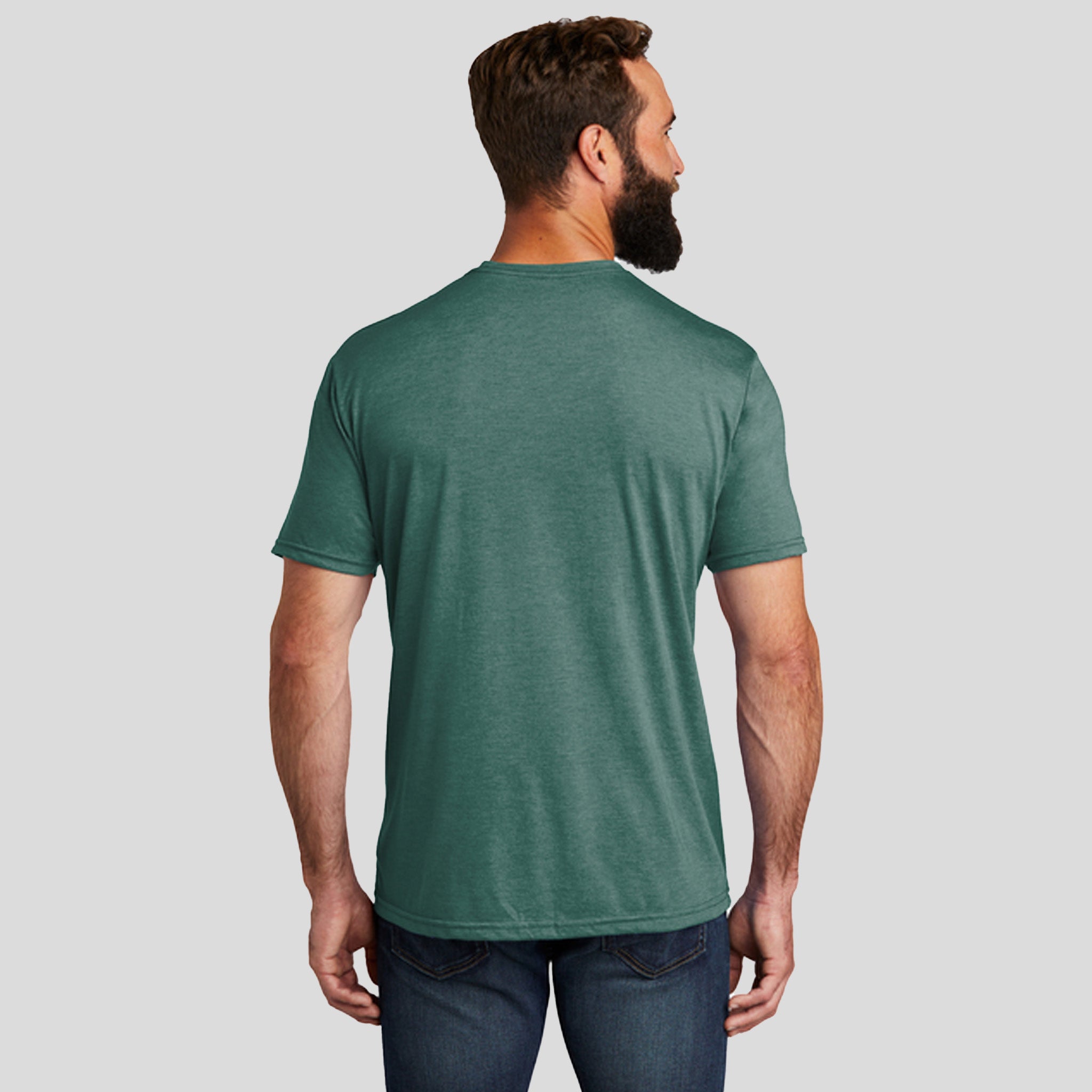 Unisex Tri-Blend Tee | Deep Sea Green