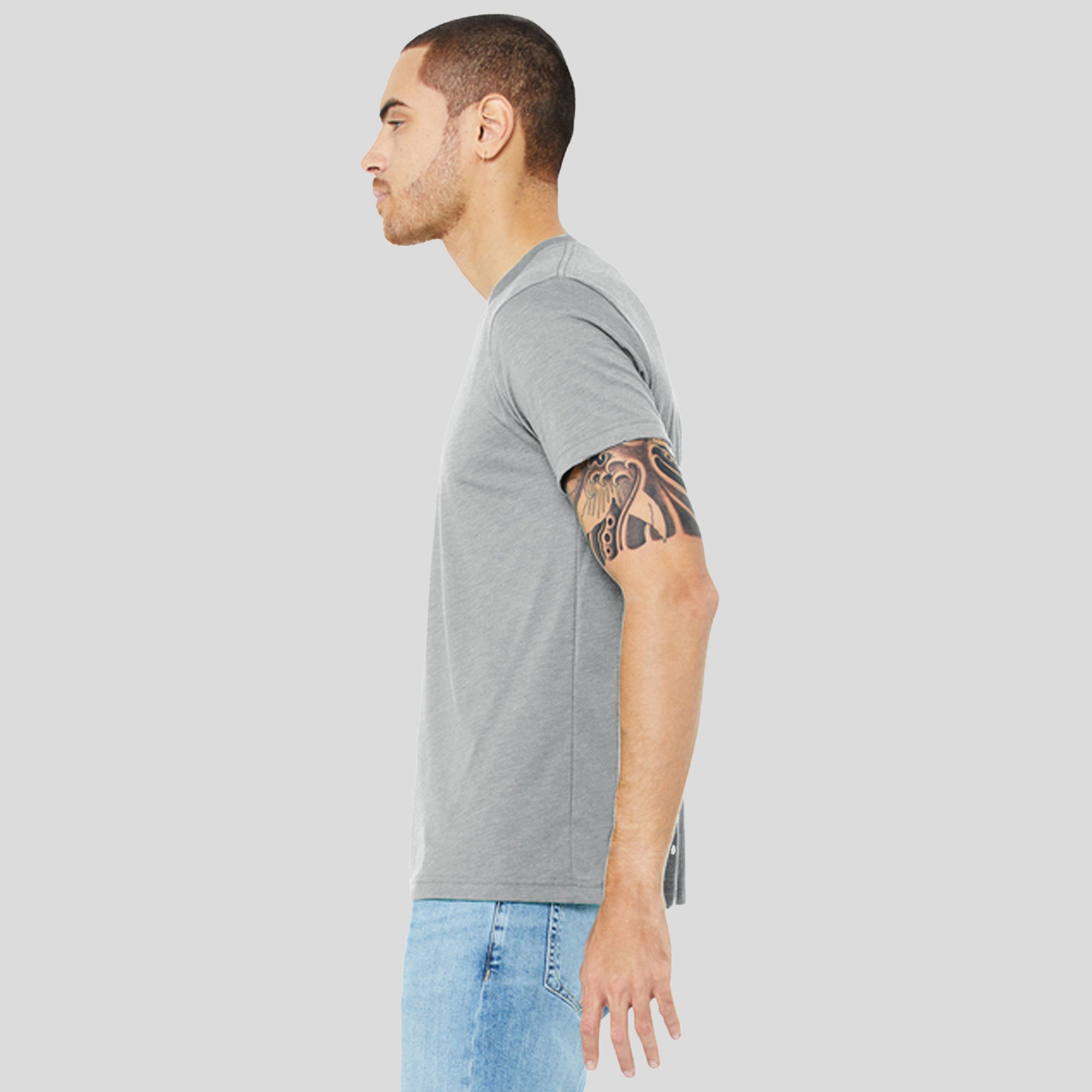 Unisex Triblend Short Sleeve Tee | Athletic Grey Triblend