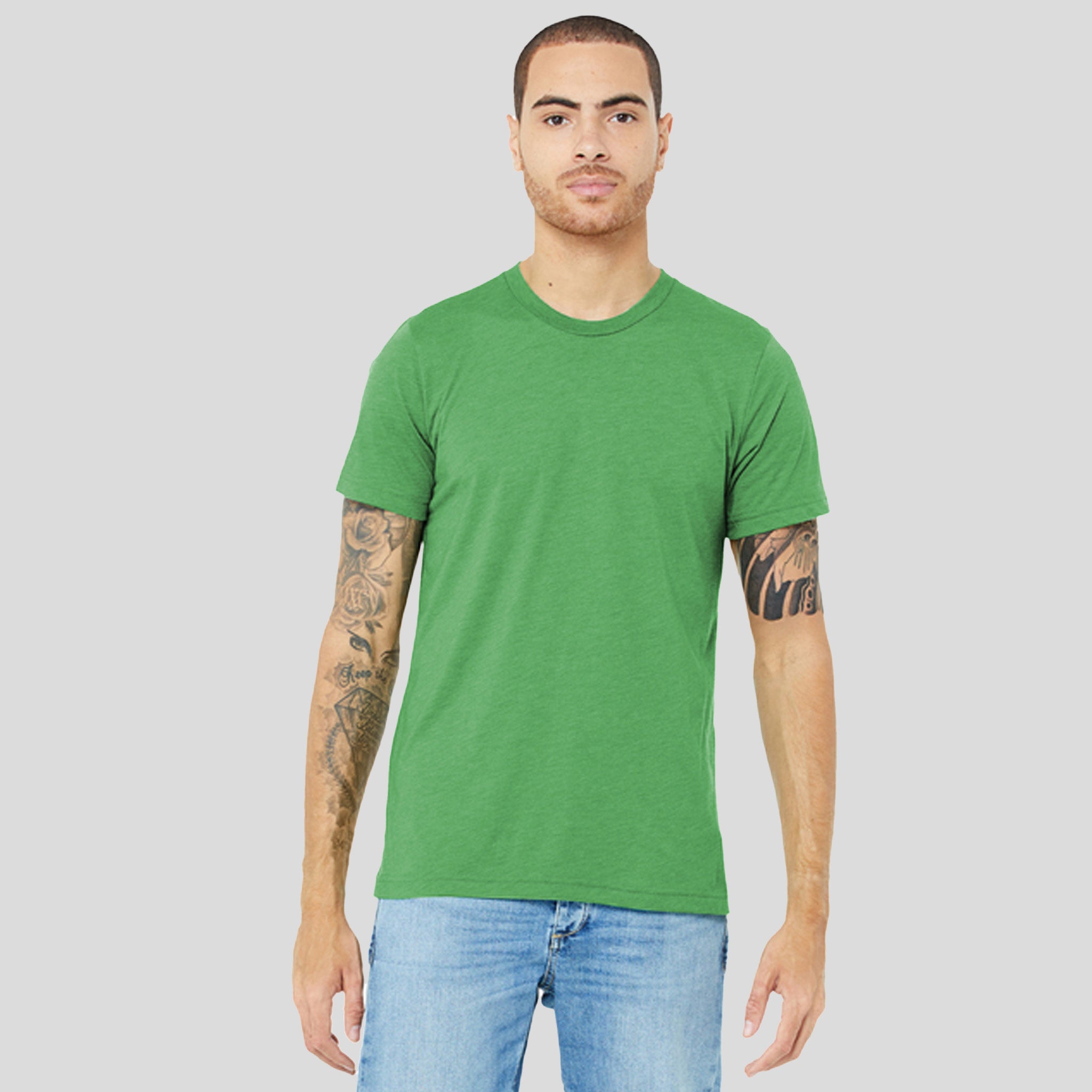 Unisex Triblend Short Sleeve Tee | Green Triblend