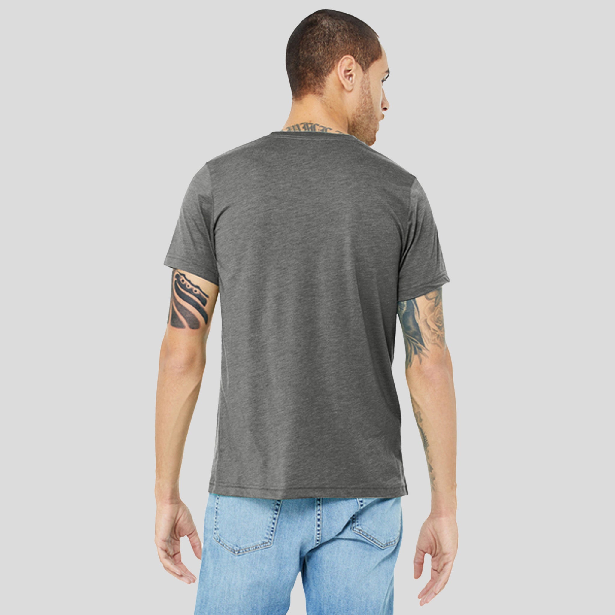 Unisex Triblend Short Sleeve Tee | Grey Triblend