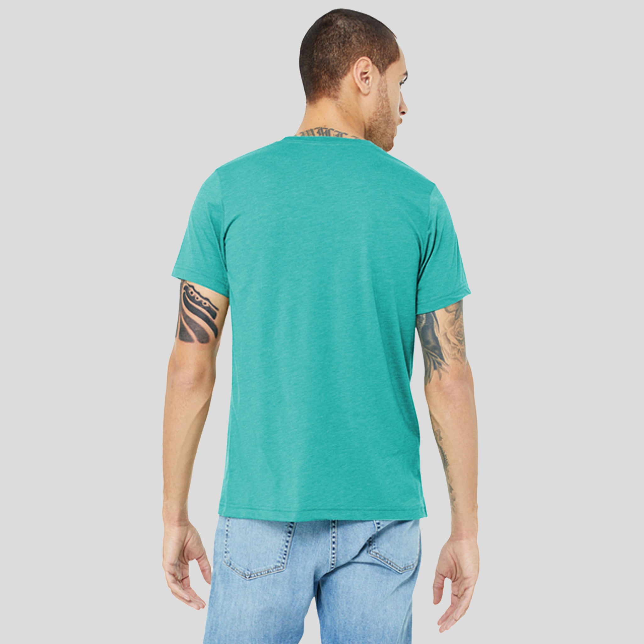 Unisex Triblend Short Sleeve Tee | Sea Green Triblend
