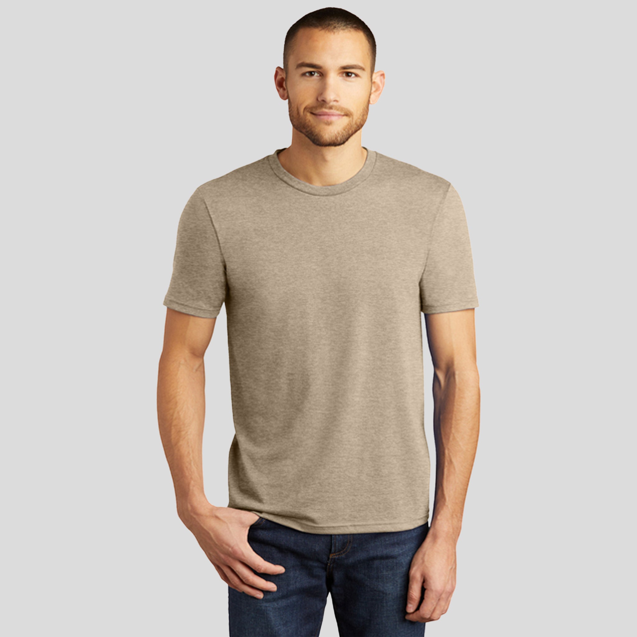 Perfect Tri® Tee | Desert Tan Heather
