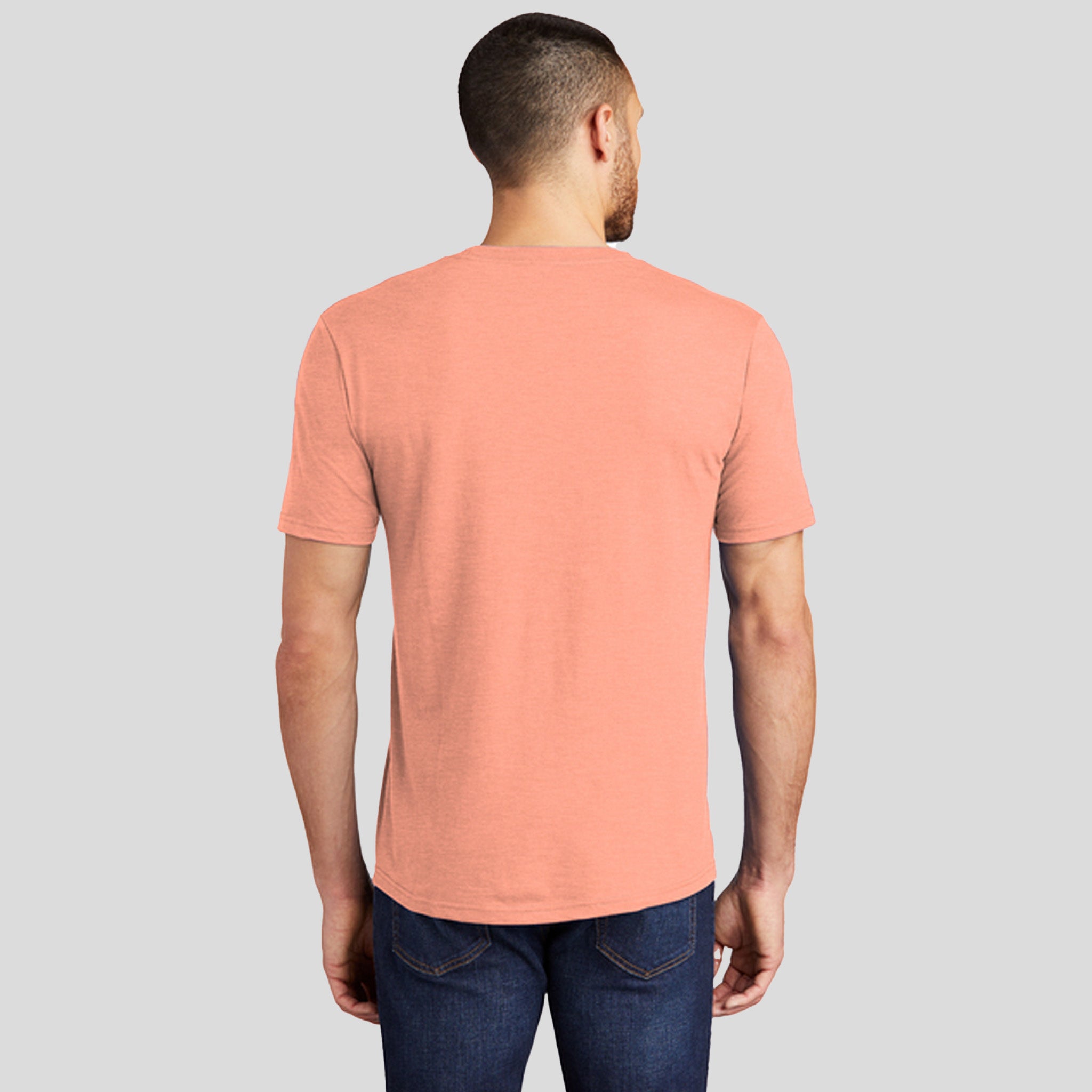 Perfect Tri® Tee | Heathered Dusty Peach