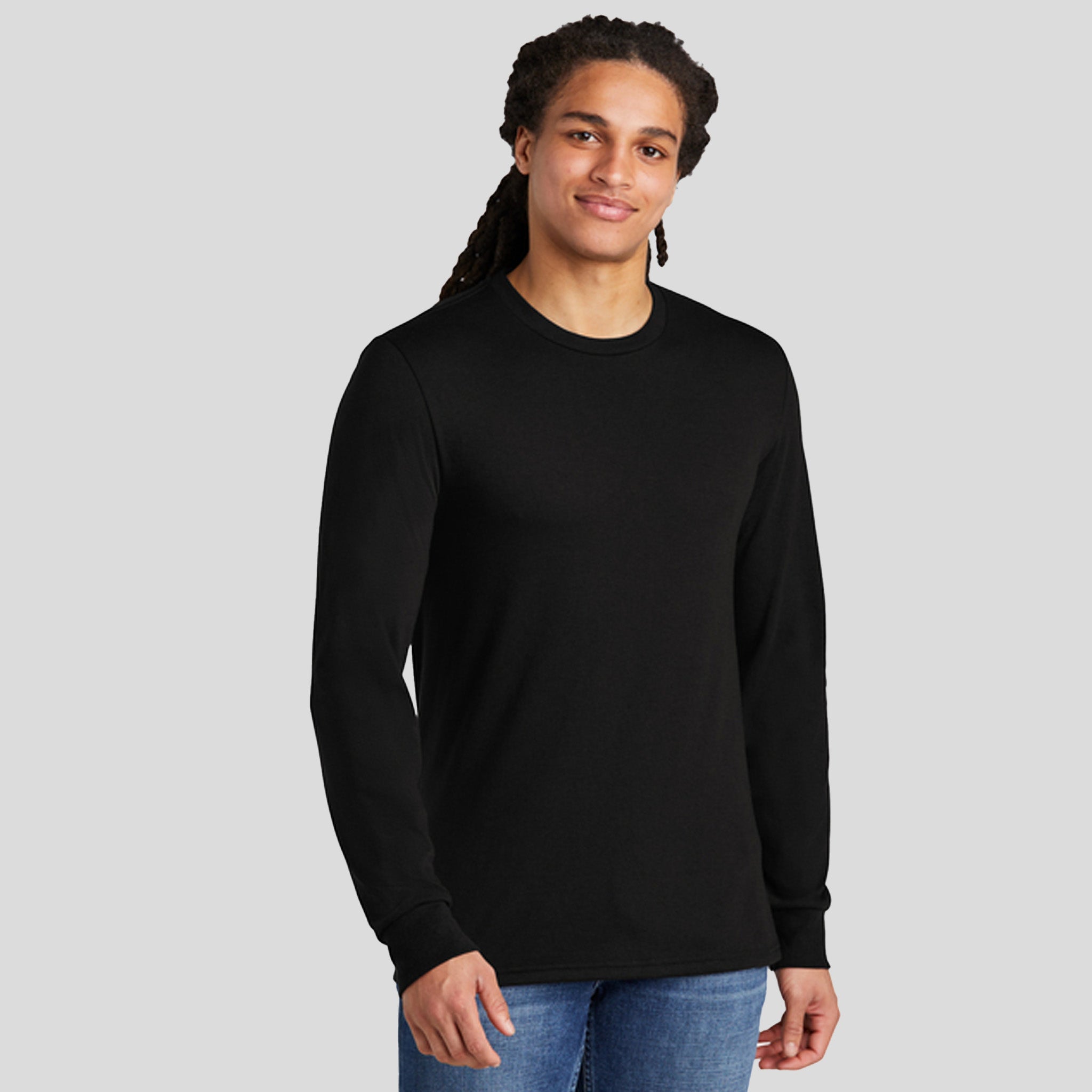 Perfect Tri® Long Sleeve Tee | Black