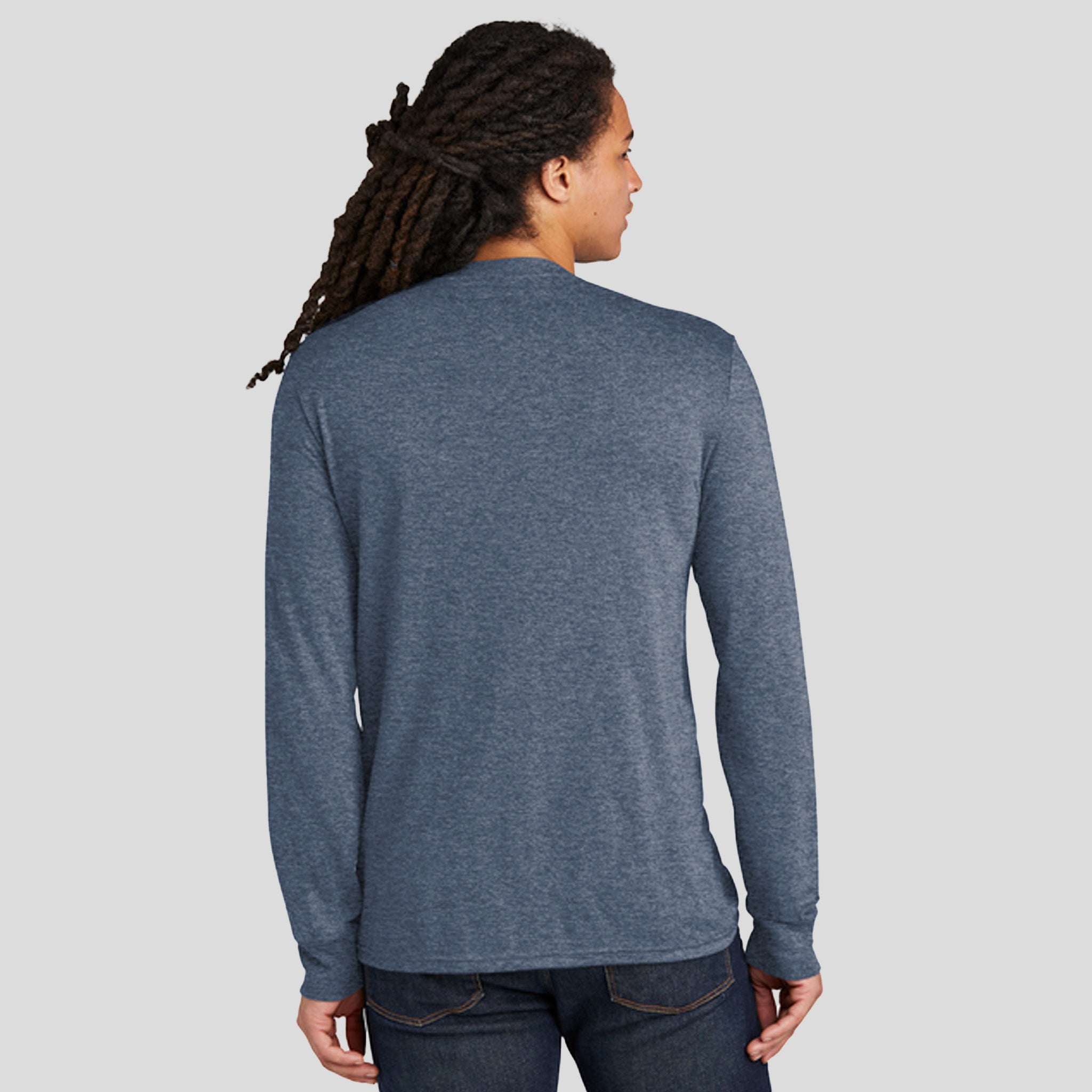 Perfect Tri® Long Sleeve Tee | Navy Frost