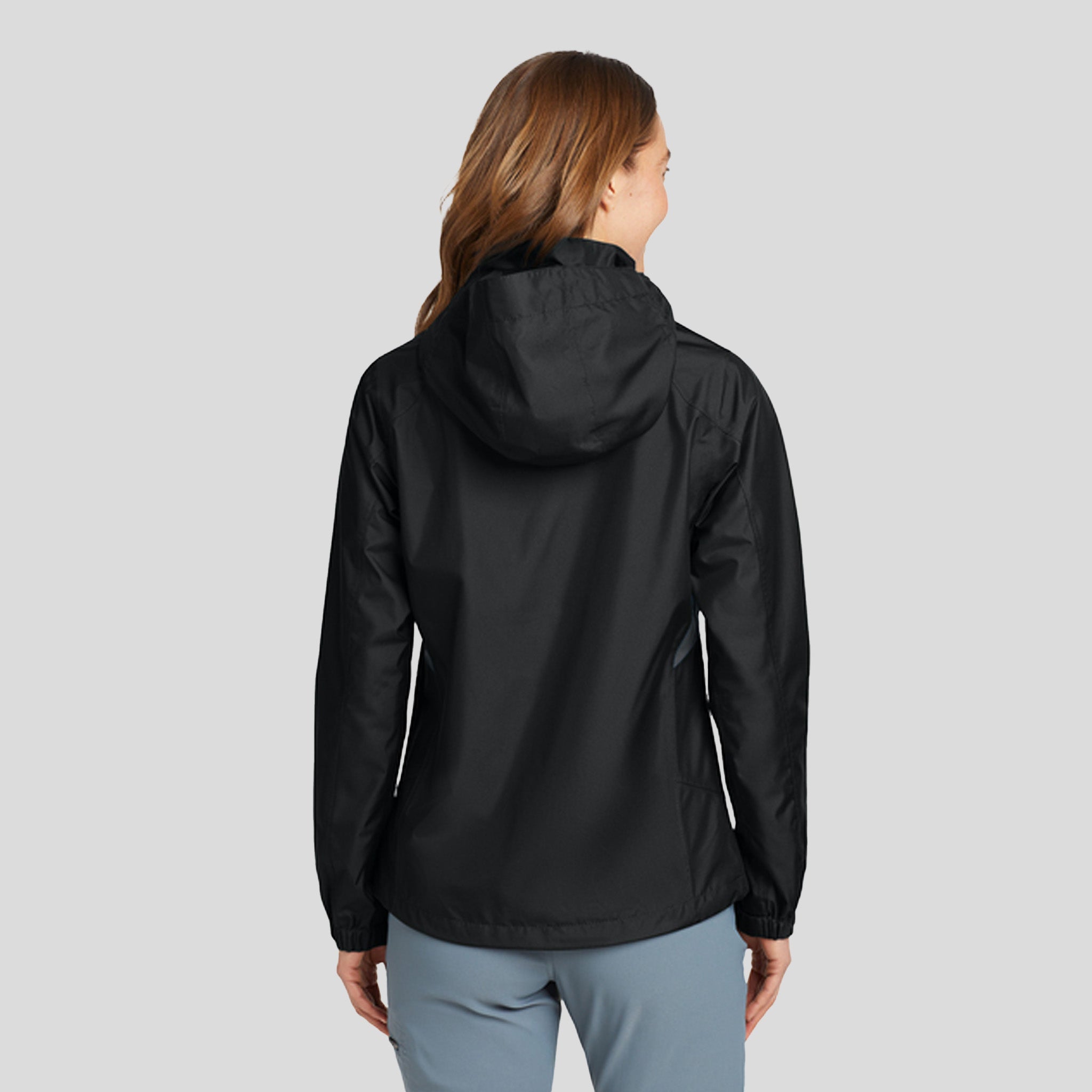 Women's Rain Jacket | Black/Steel Grey