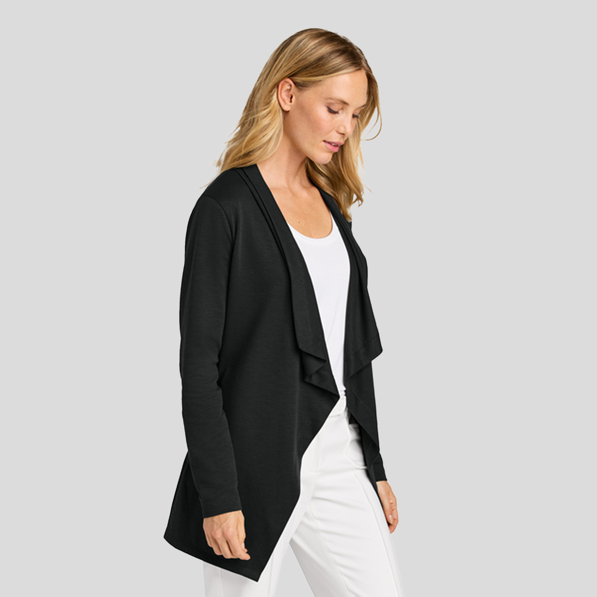 Women’s Breakwater Open Cardigan | Deep Black
