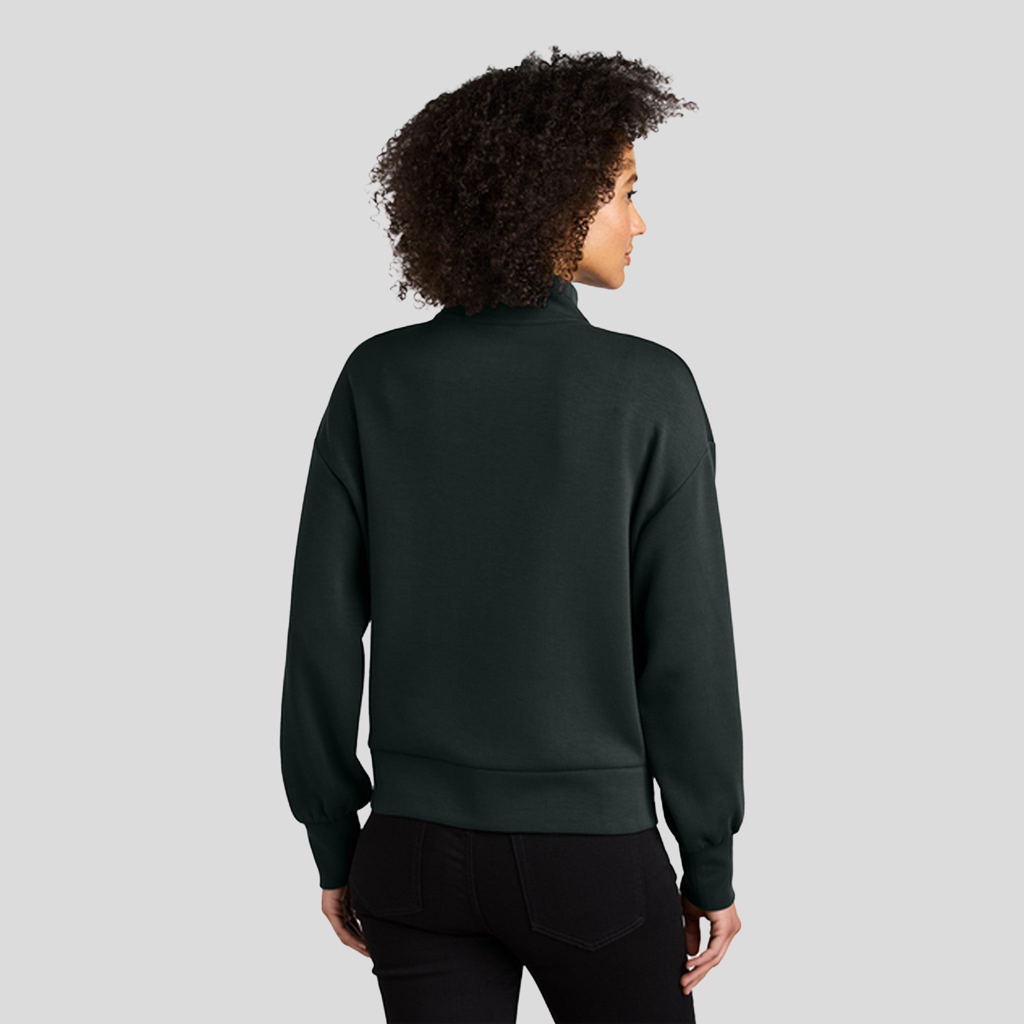 Women’s Transcend 1/4-Zip | Blacktop