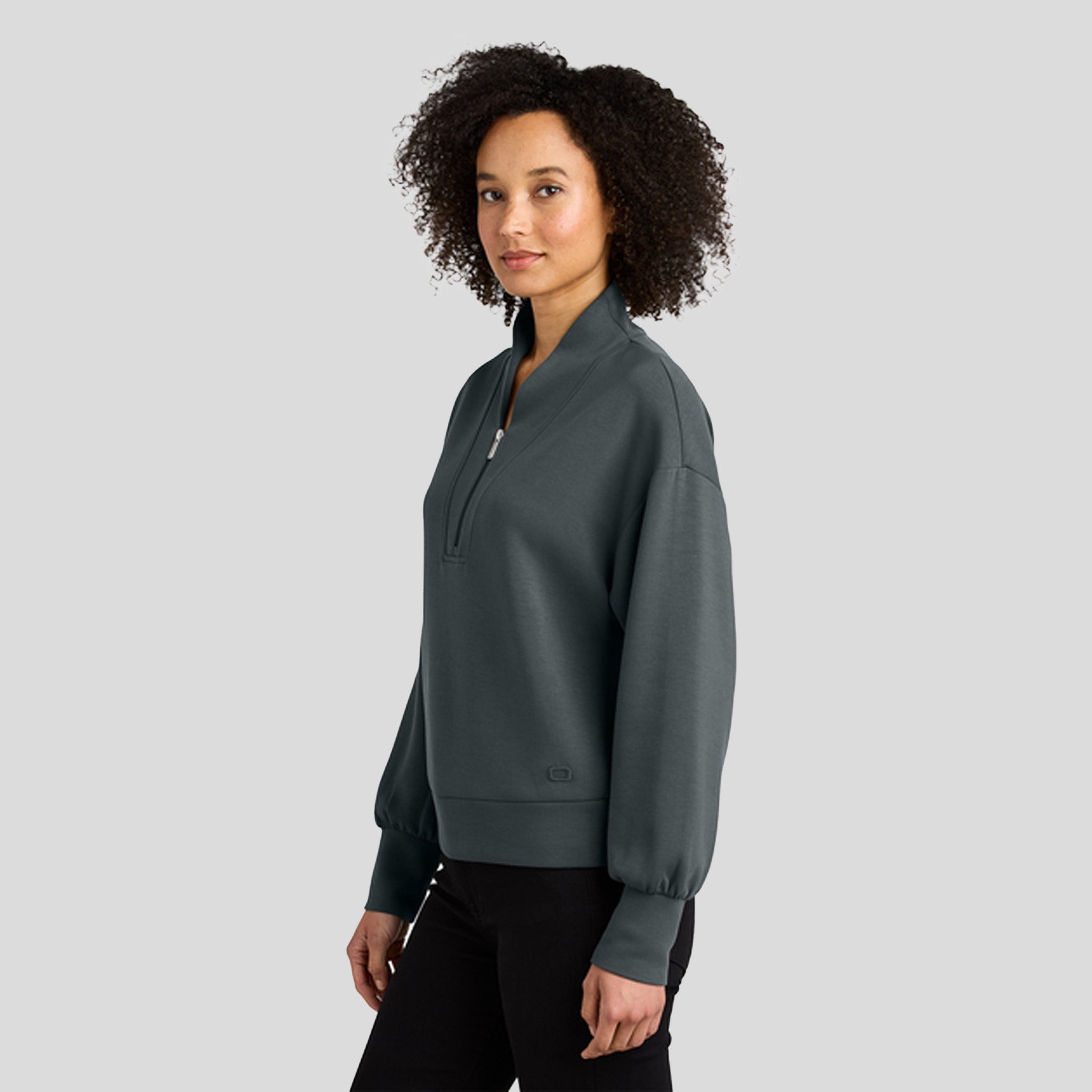 Women’s Transcend 1/4-Zip | Tarmac Grey