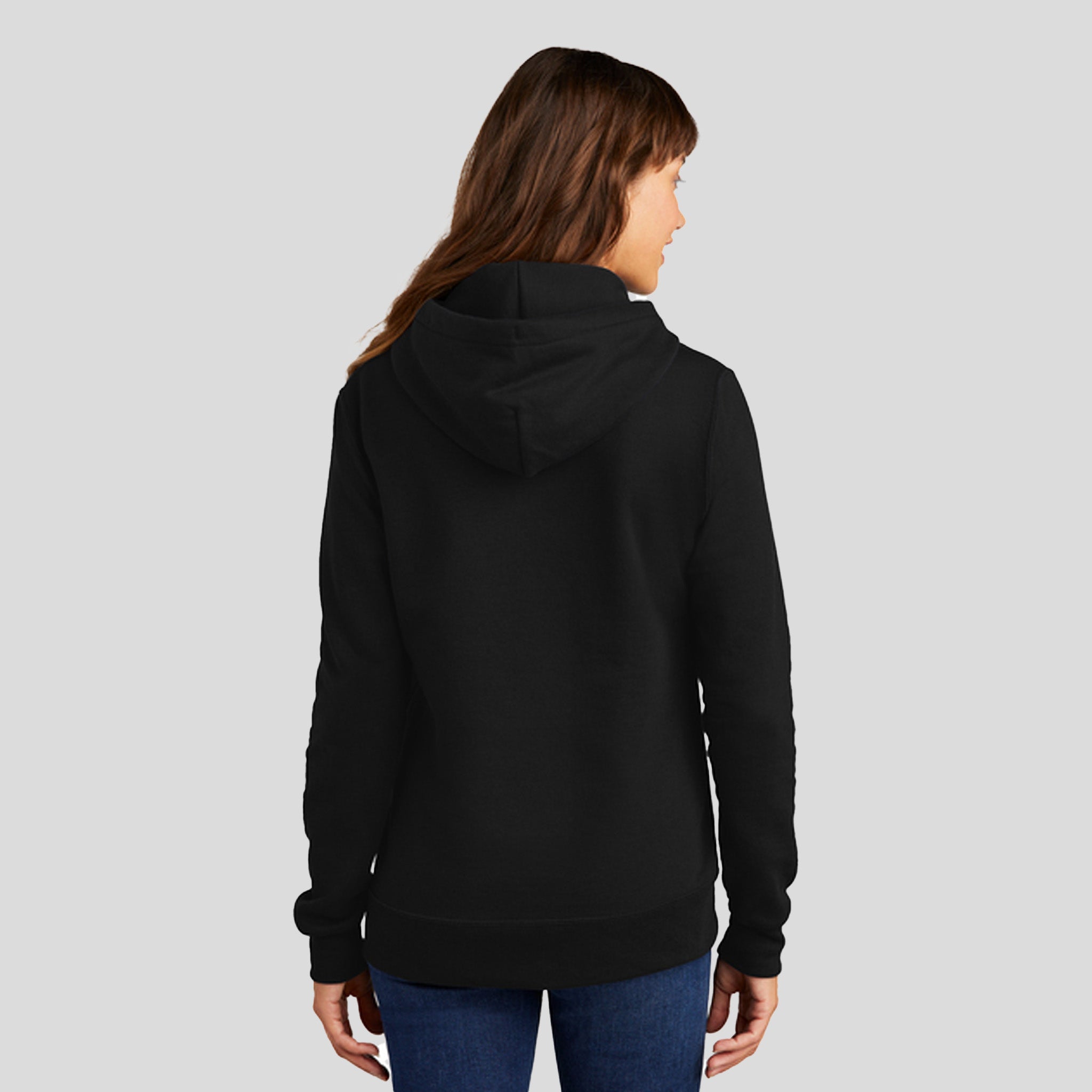 Women's Core Fleece Pullover Hooded Sweatshirt | Jet Black