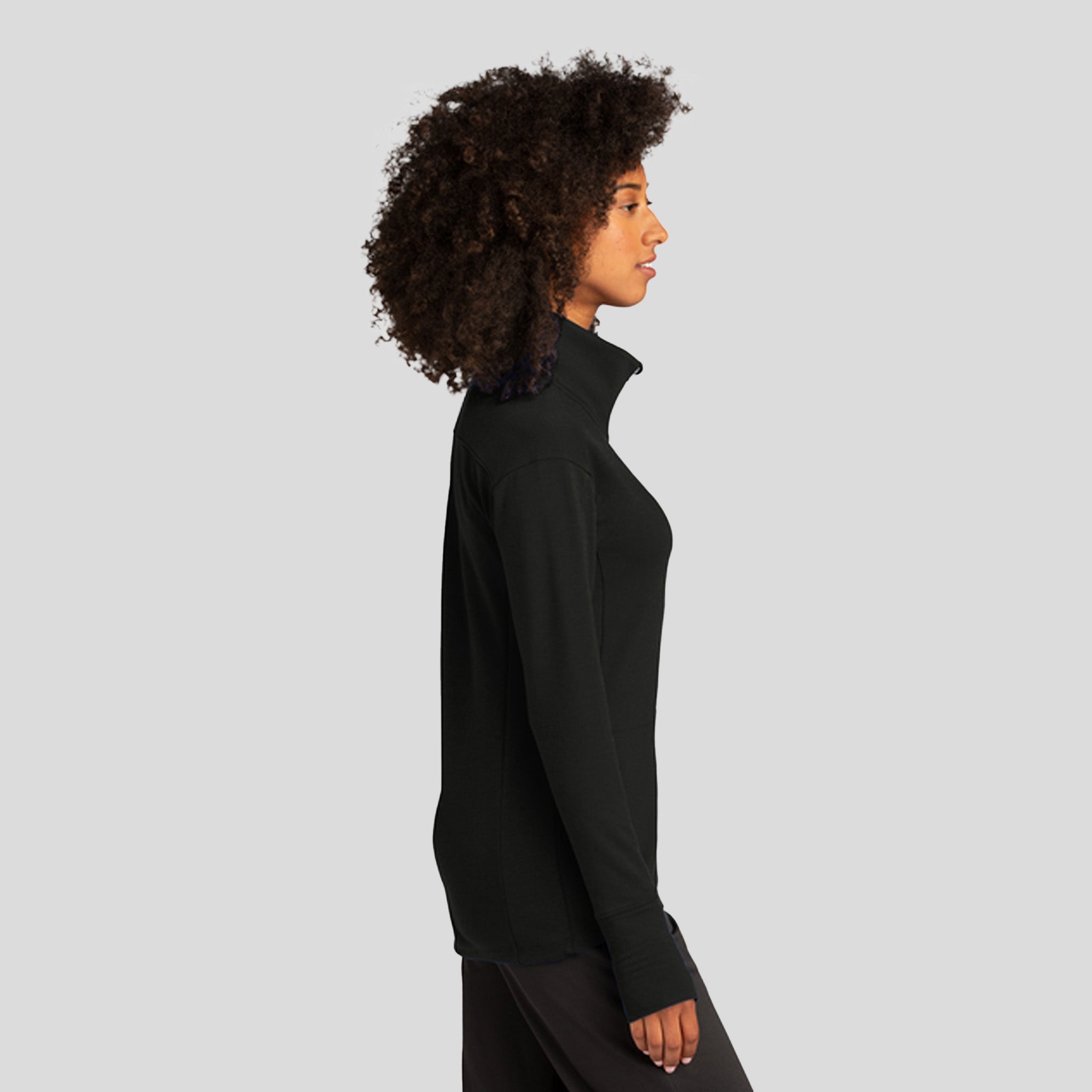 Women's Sport-Wick ® Flex Fleece Full-Zip | Black
