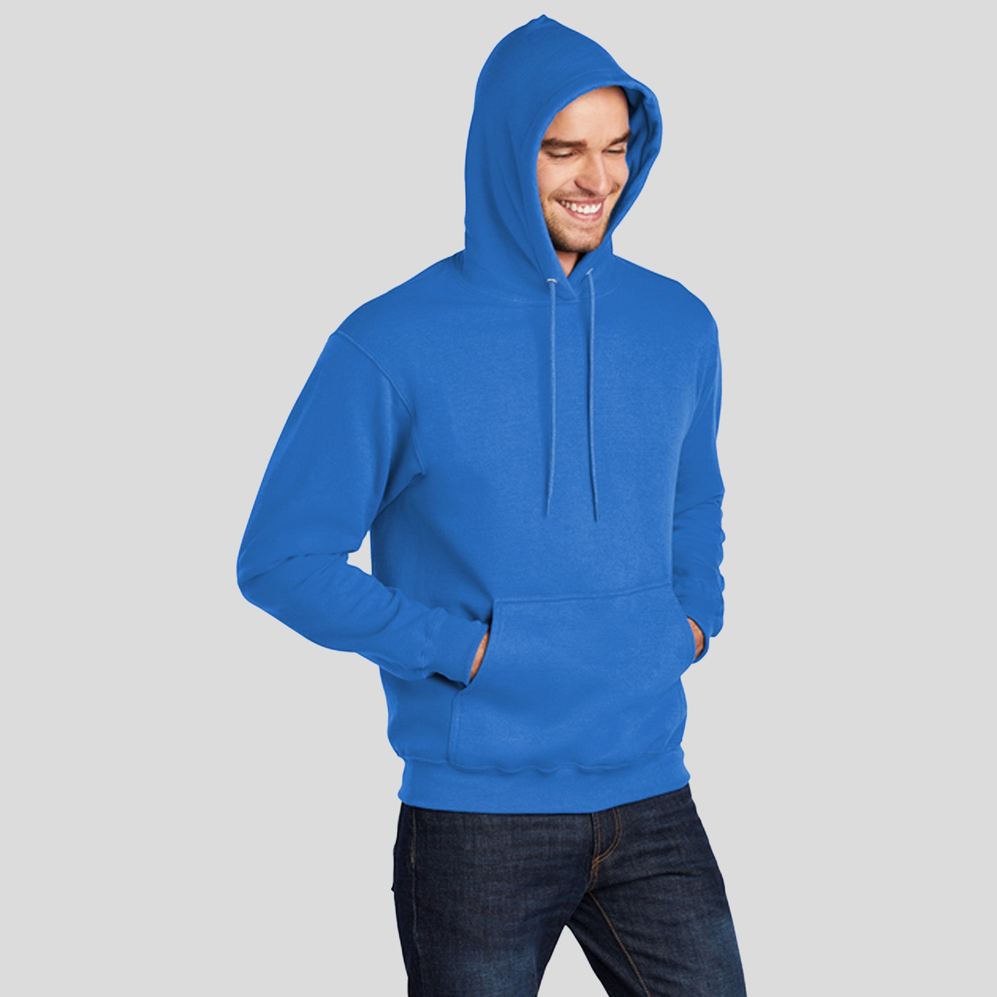 Tall Core Fleece Pullover Hooded Sweatshirt | Royal
