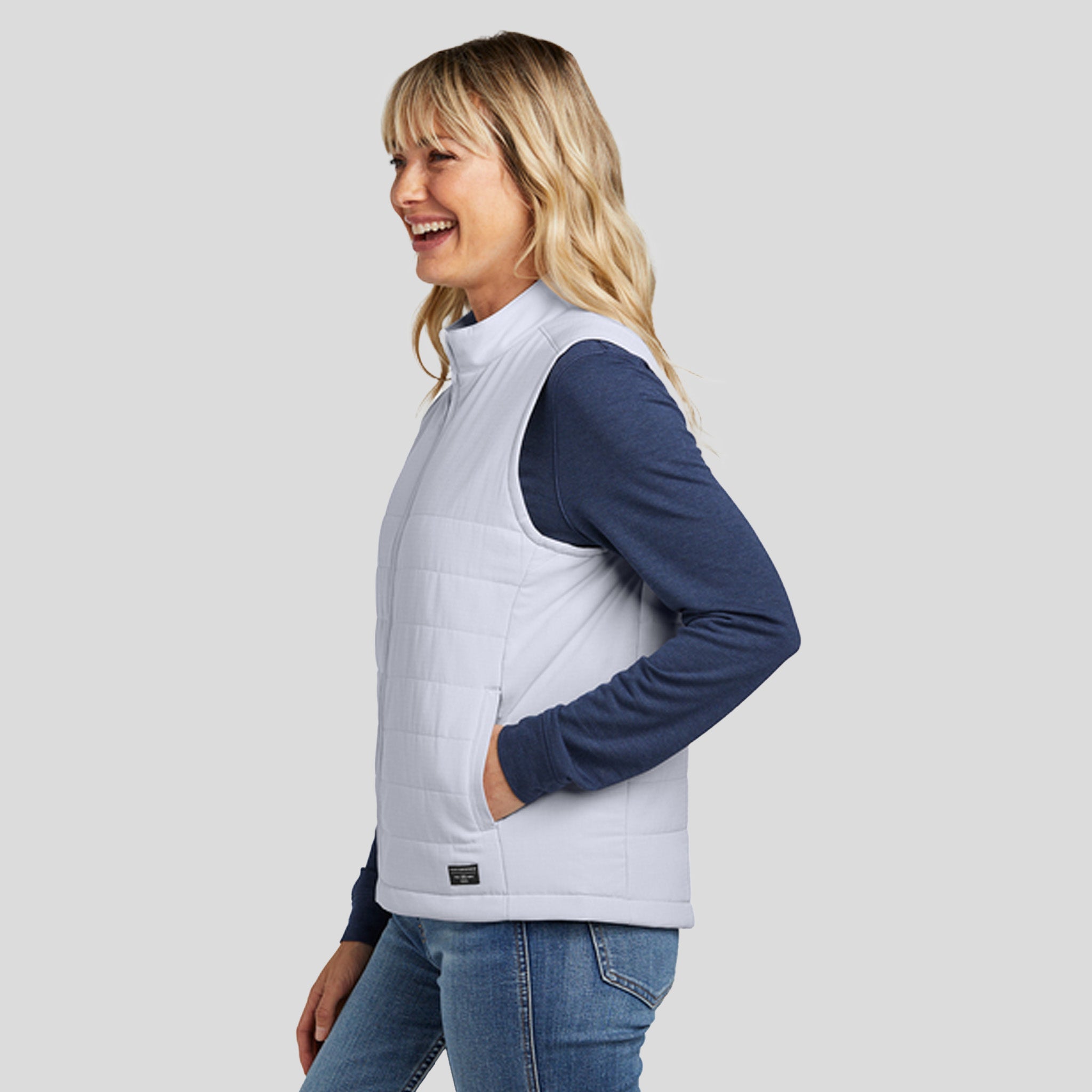 Women's Cold Bay Vest | Microchip Grey