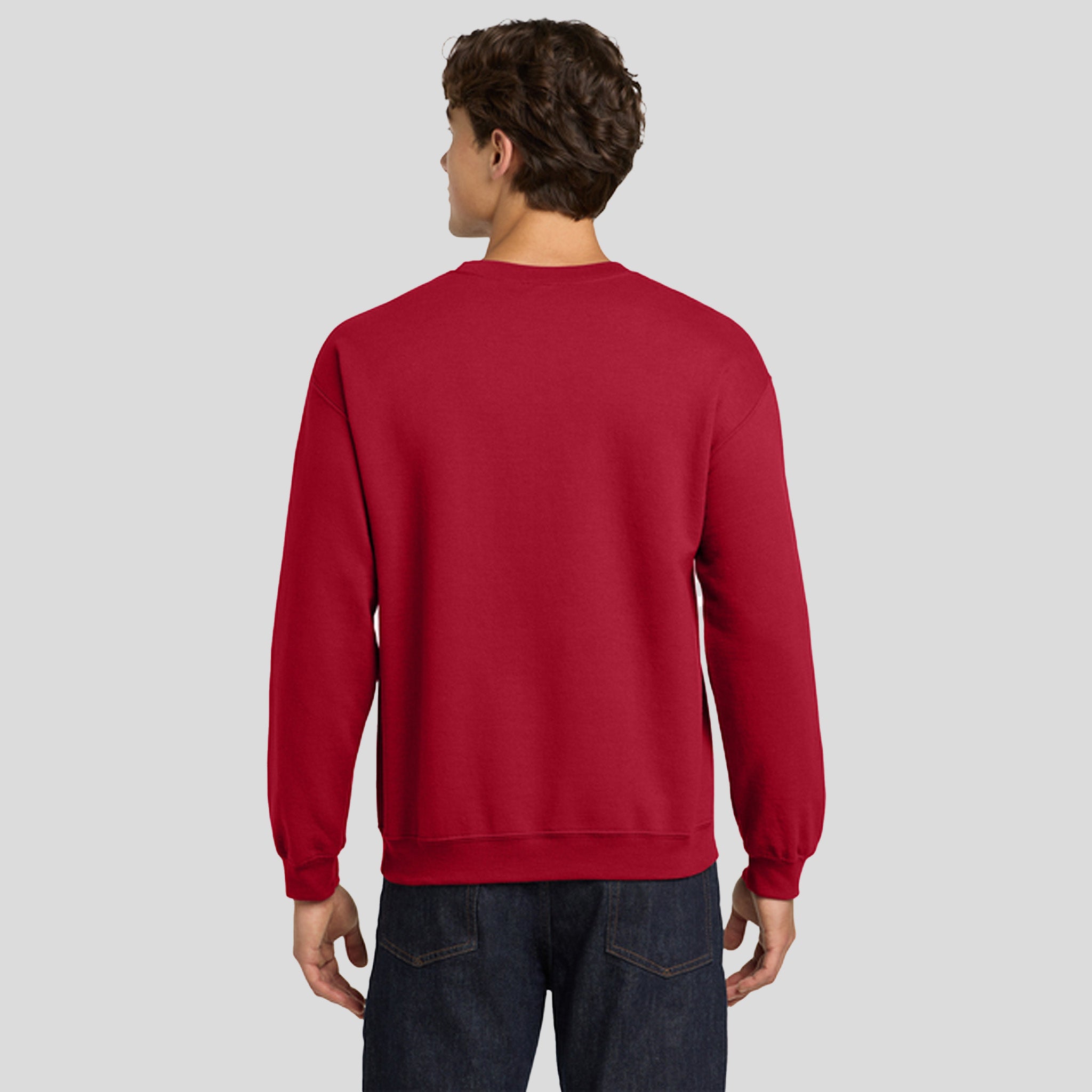 Heavy Blend™ Crewneck Sweatshirt | Cherry Red