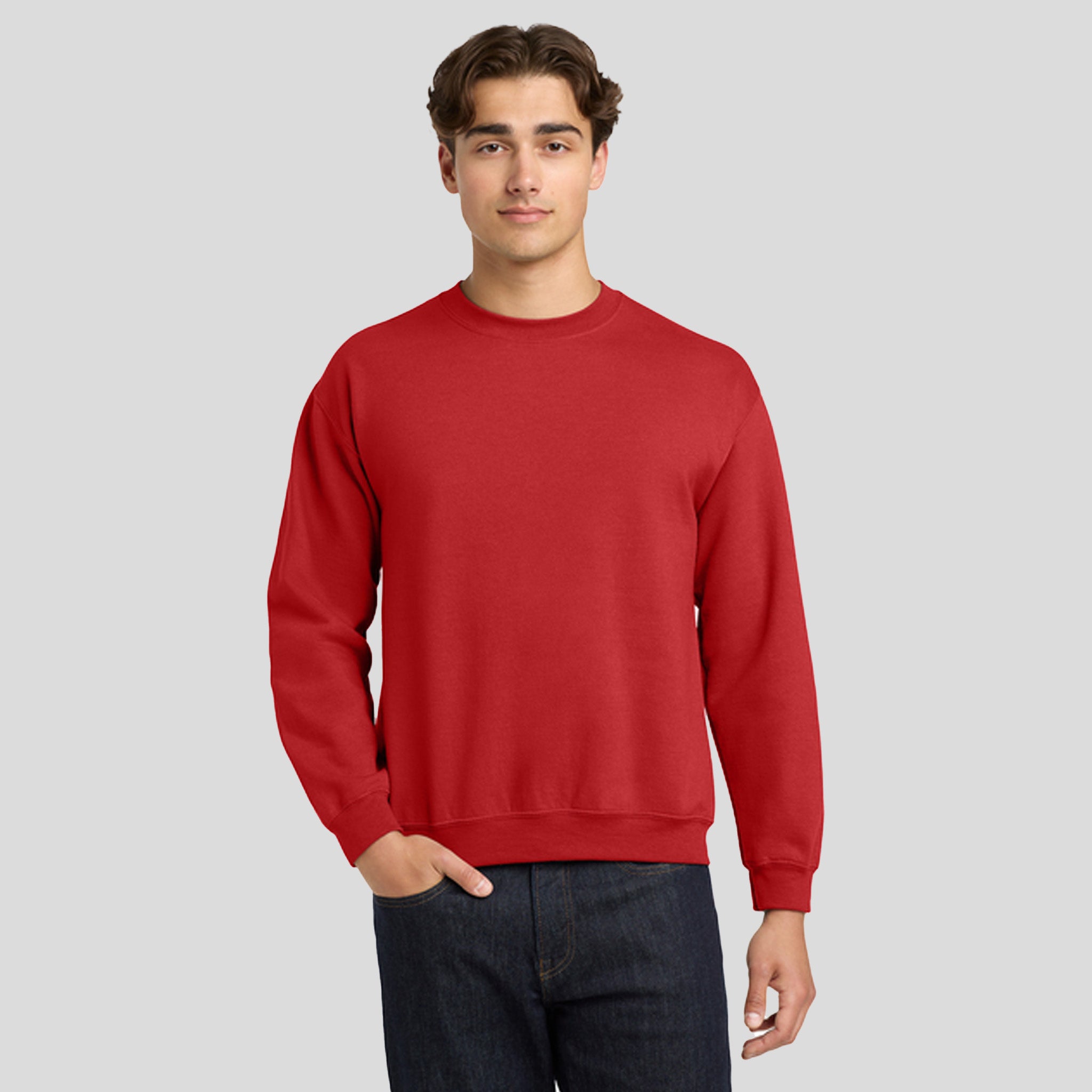 Heavy Blend™ Crewneck Sweatshirt | Red