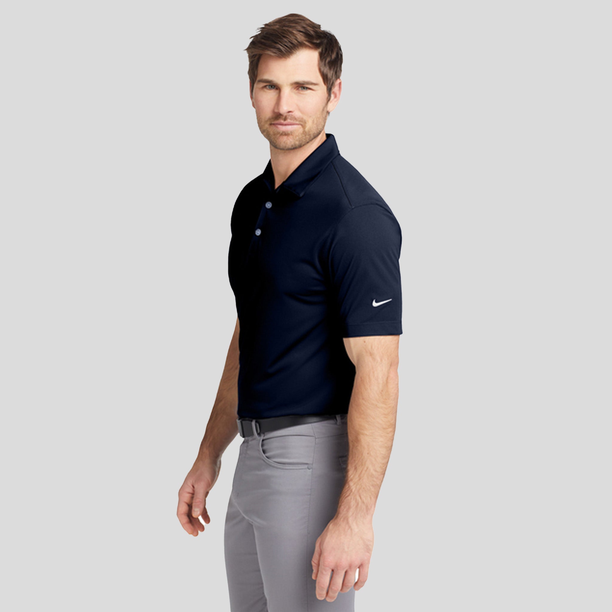 Dri-FIT Vertical Mesh Polo | Marine