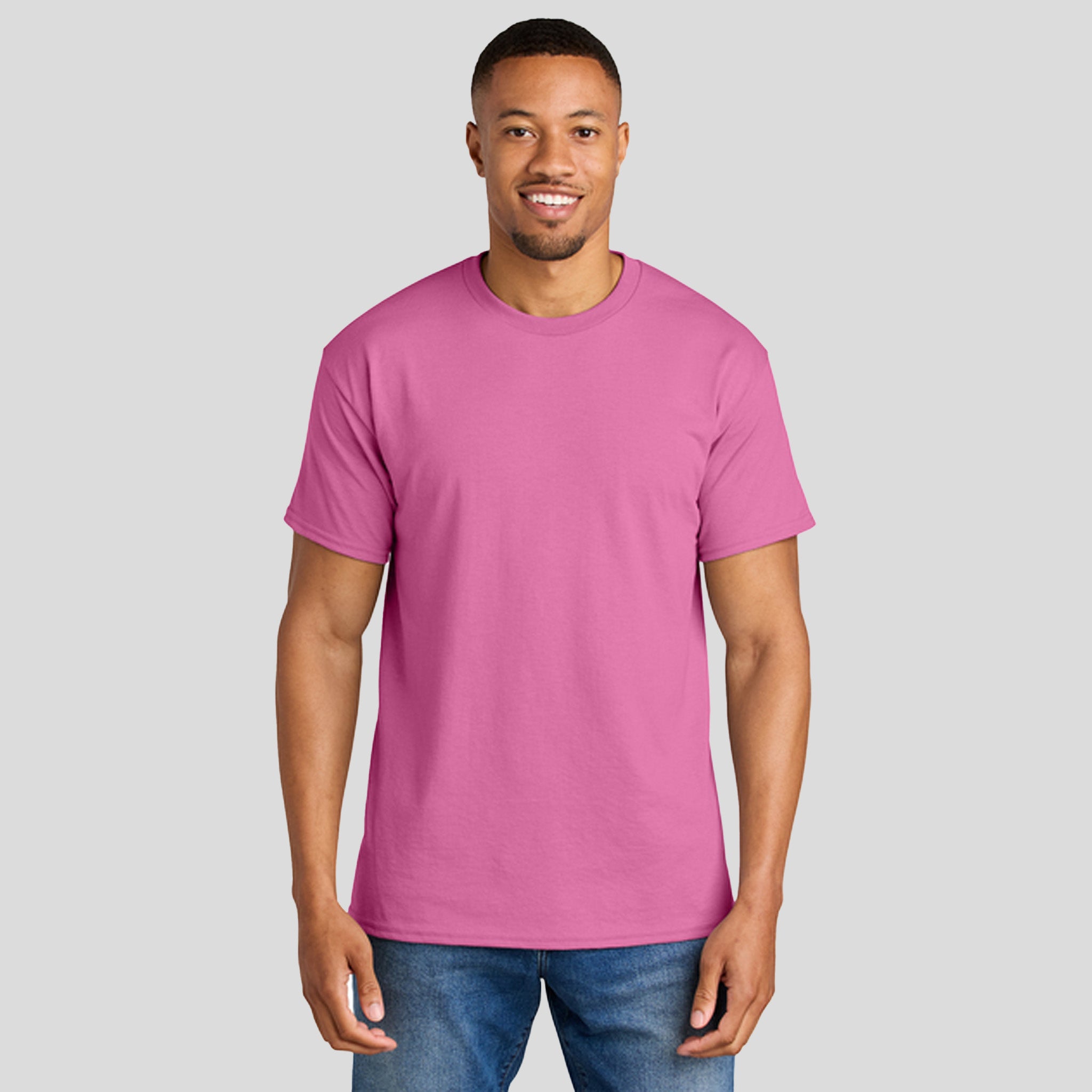 Gildan® DryBlend® 50 Cotton/50 Poly T-Shirt | Azalea