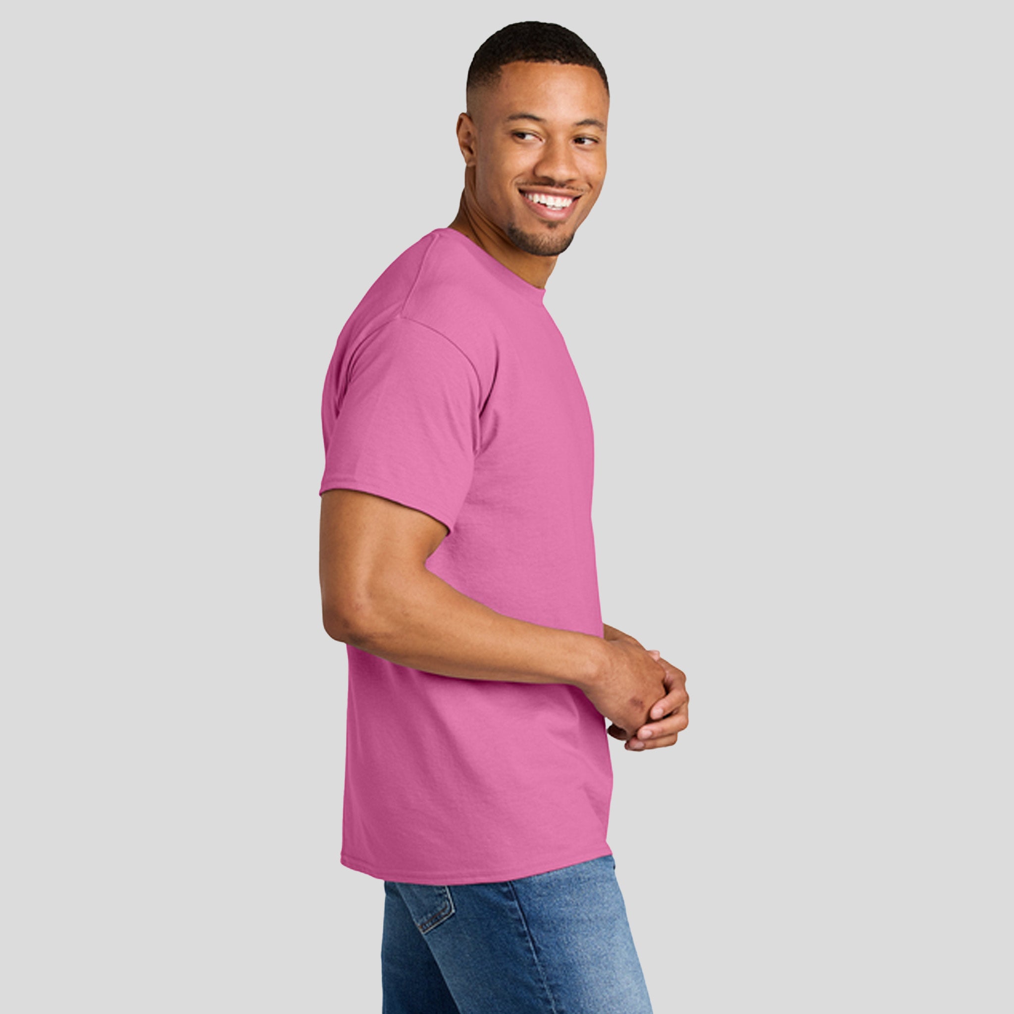 Gildan® DryBlend® 50 Cotton/50 Poly T-Shirt | Azalea