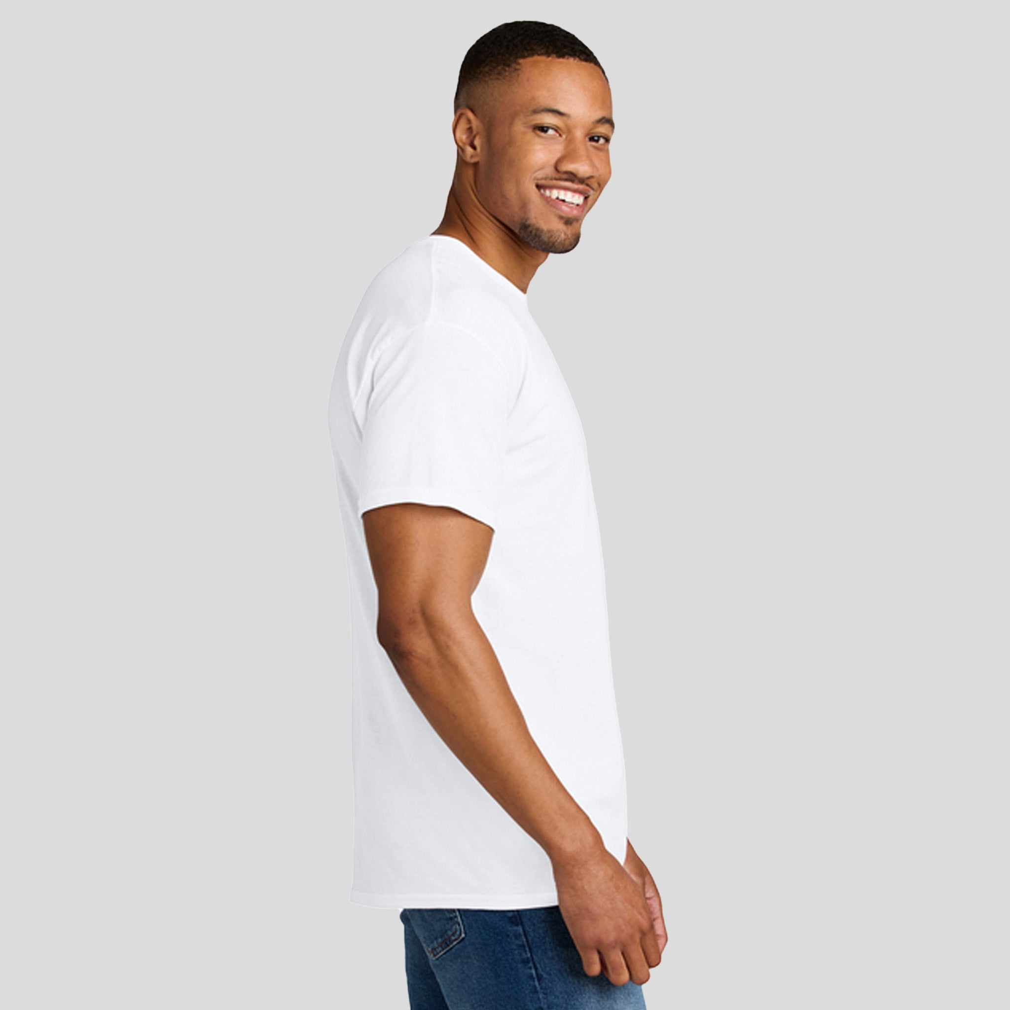 Gildan® DryBlend® 50 Cotton/50 Poly T-Shirt | White