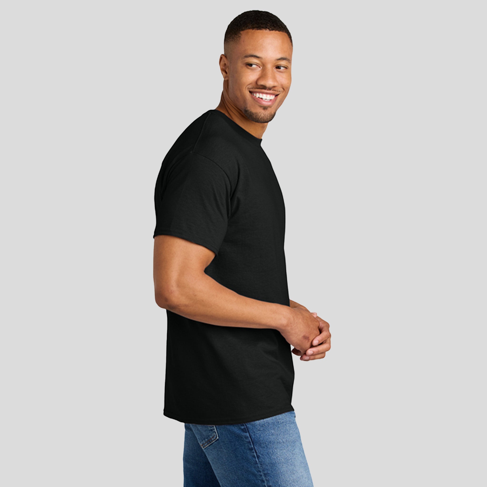 Gildan® DryBlend® 50 Cotton/50 Poly T-Shirt | Black