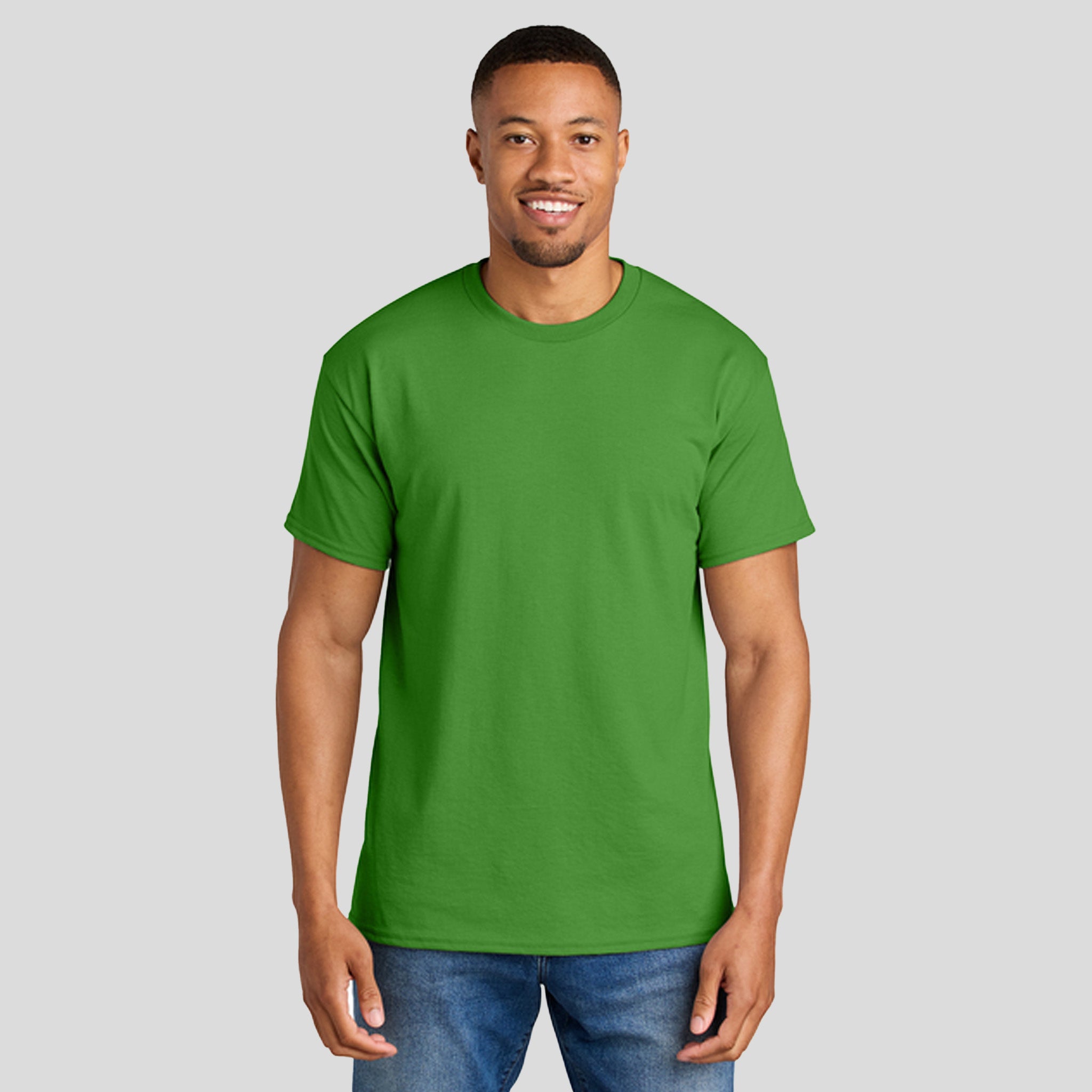 Gildan® DryBlend® 50 Cotton/50 Poly T-Shirt | Electric Green