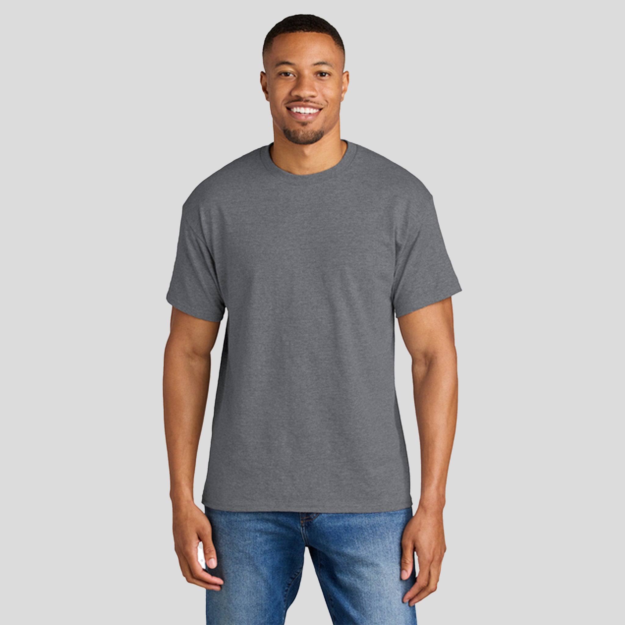 Gildan® DryBlend® 50 Cotton/50 Poly T-Shirt | Graphite Heather