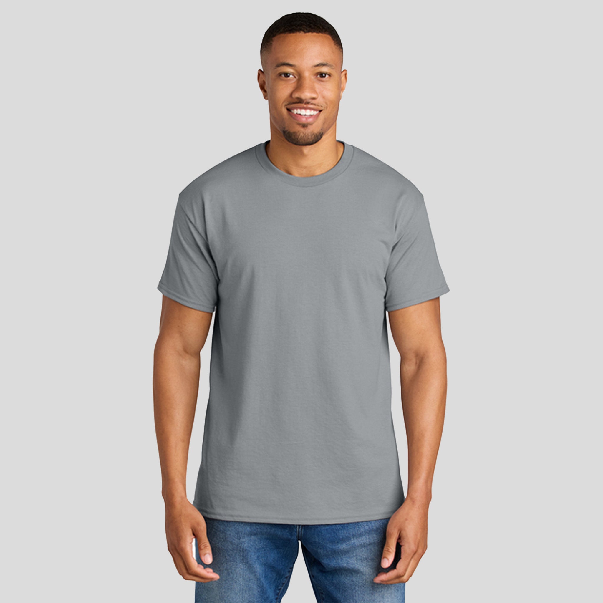 Gildan® DryBlend® 50 Cotton/50 Poly T-Shirt | Gravel