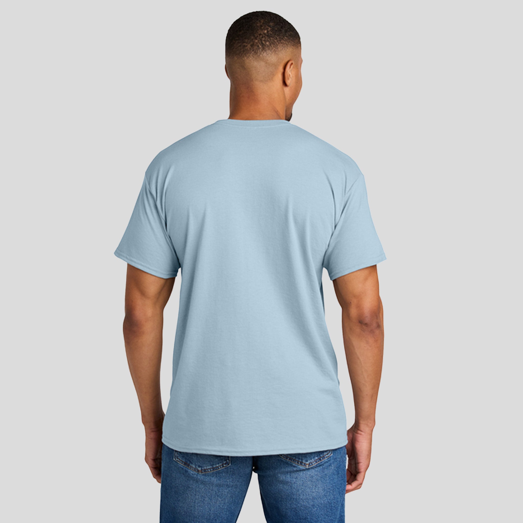 Gildan® DryBlend® 50 Cotton/50 Poly T-Shirt | Light Blue