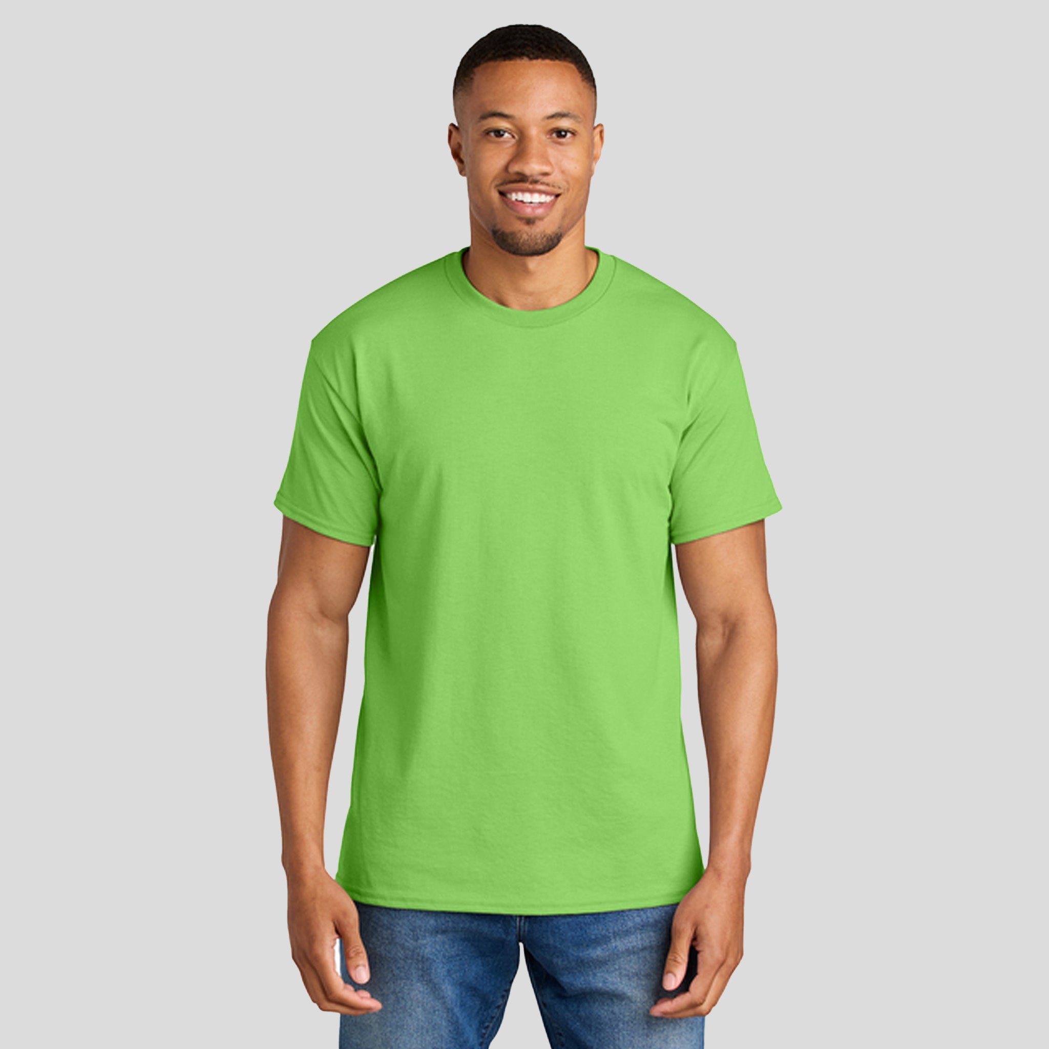 Gildan® DryBlend® 50 Cotton/50 Poly T-Shirt | Lime
