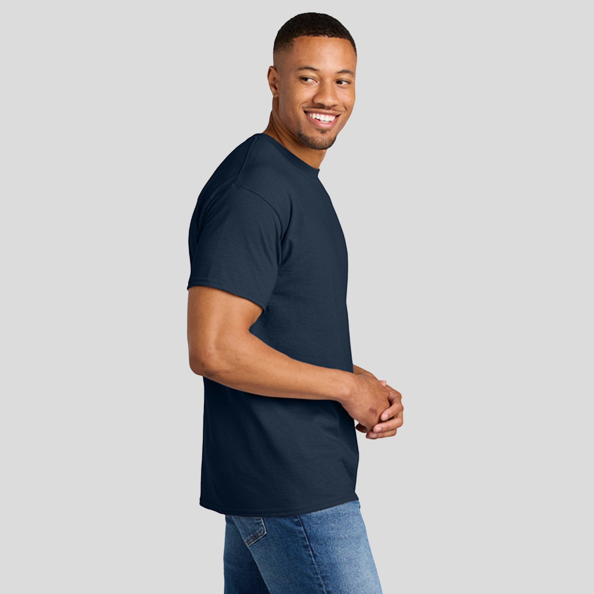 Gildan® DryBlend® 50 Cotton/50 Poly T-Shirt | Navy