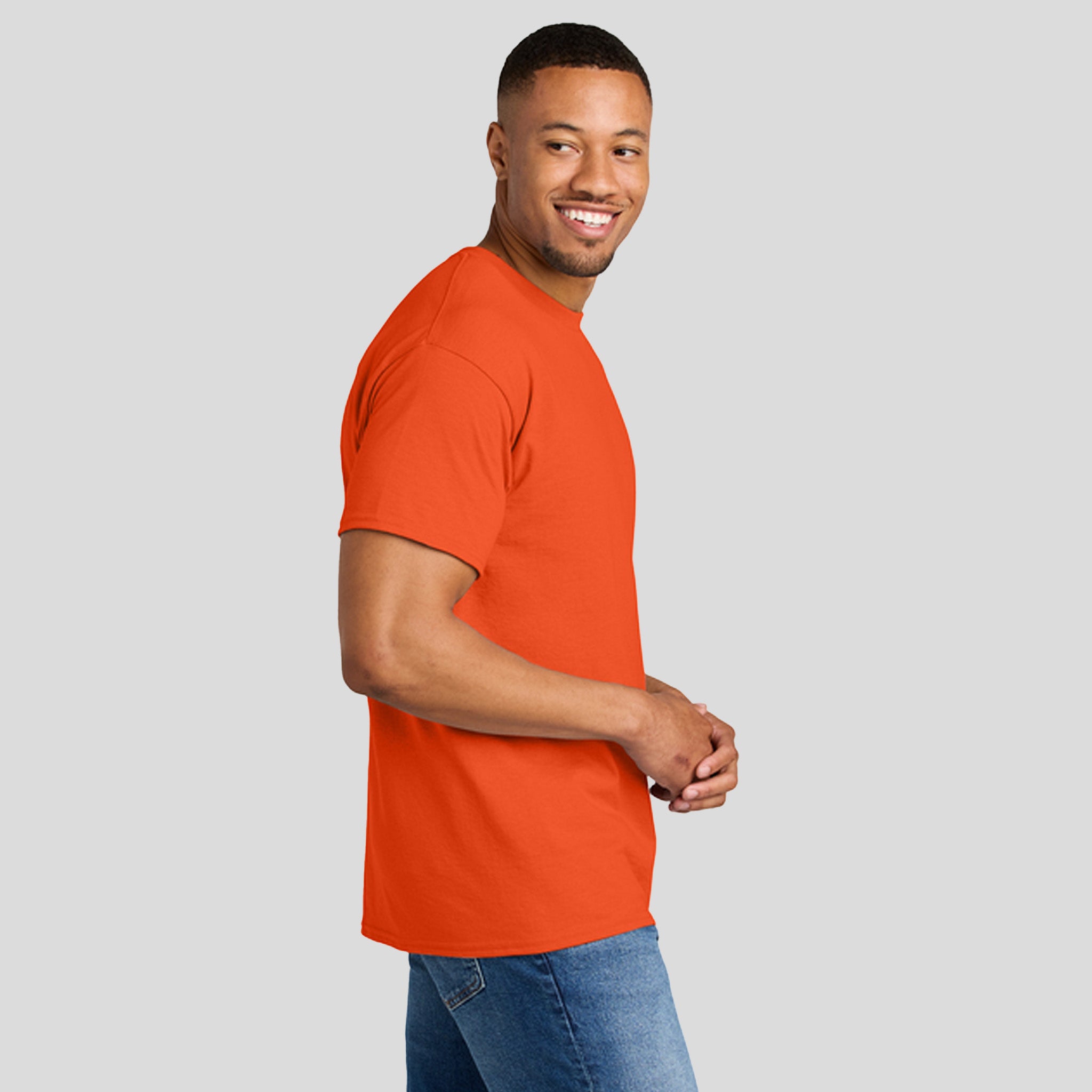 Gildan® DryBlend® 50 Cotton/50 Poly T-Shirt | Orange