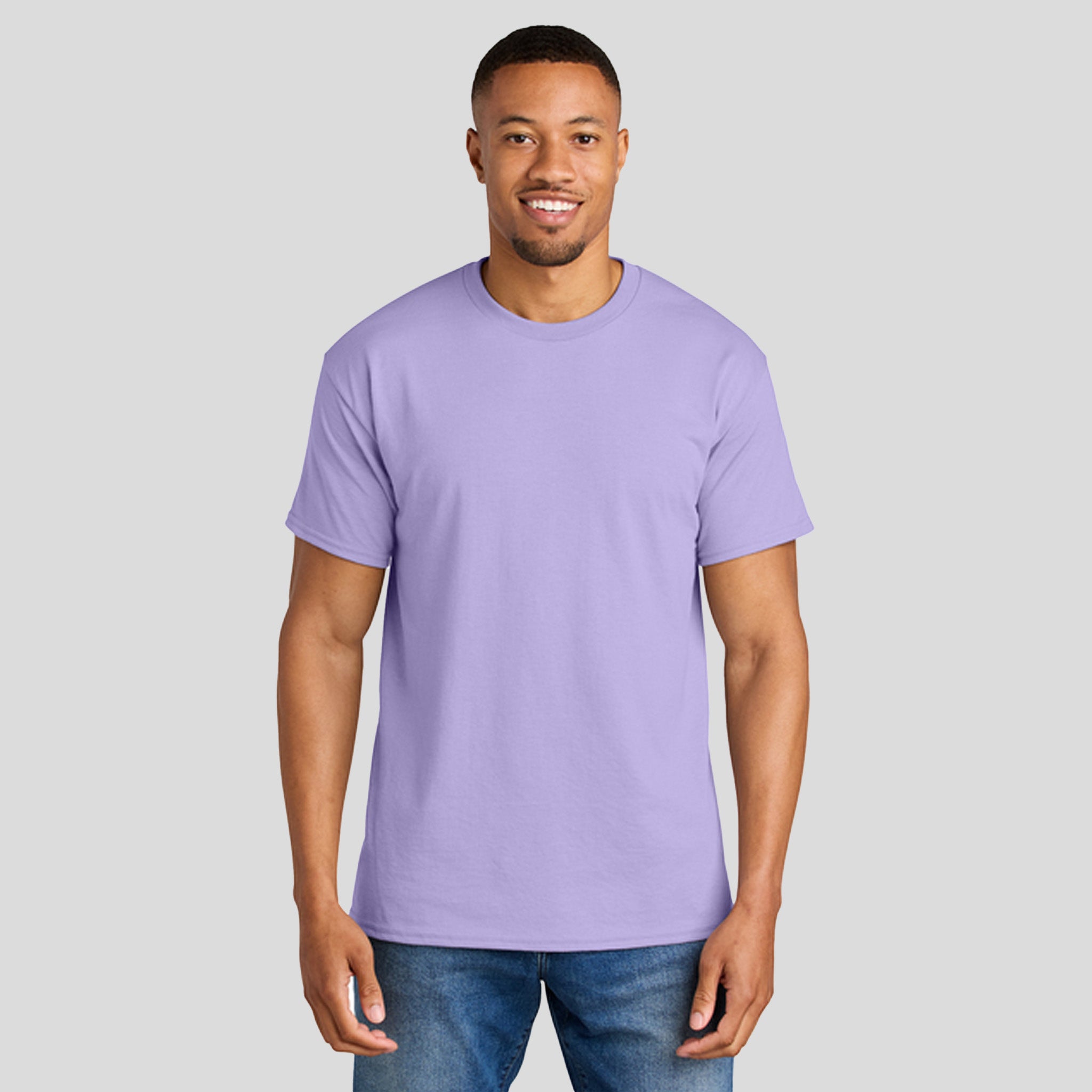 Gildan® DryBlend® 50 Cotton/50 Poly T-Shirt | Orchid