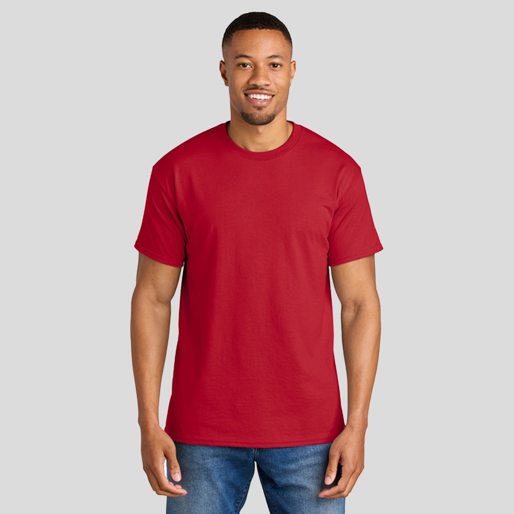 Gildan® DryBlend® 50 Cotton/50 Poly T-Shirt | Red