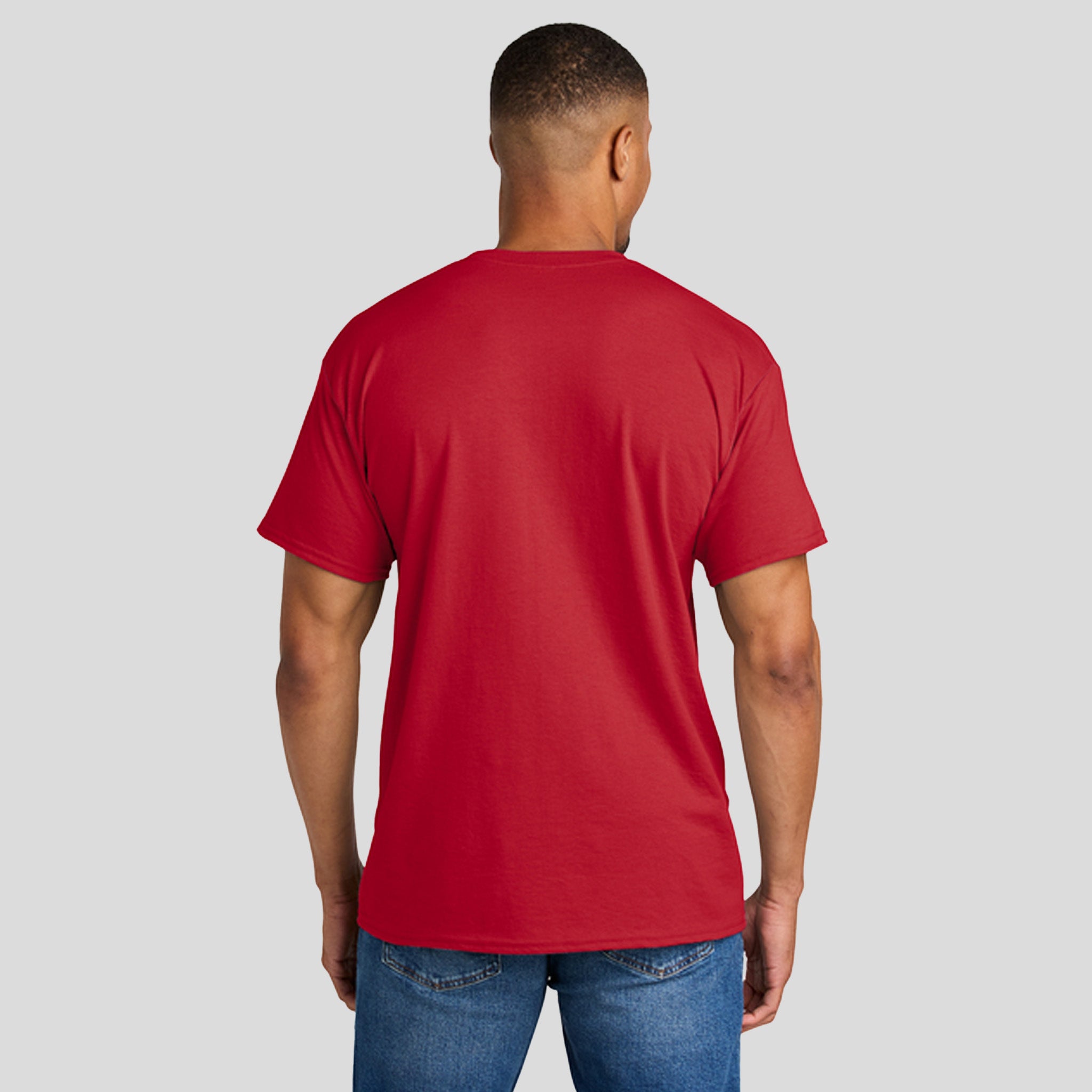 Gildan® DryBlend® 50 Cotton/50 Poly T-Shirt | Red