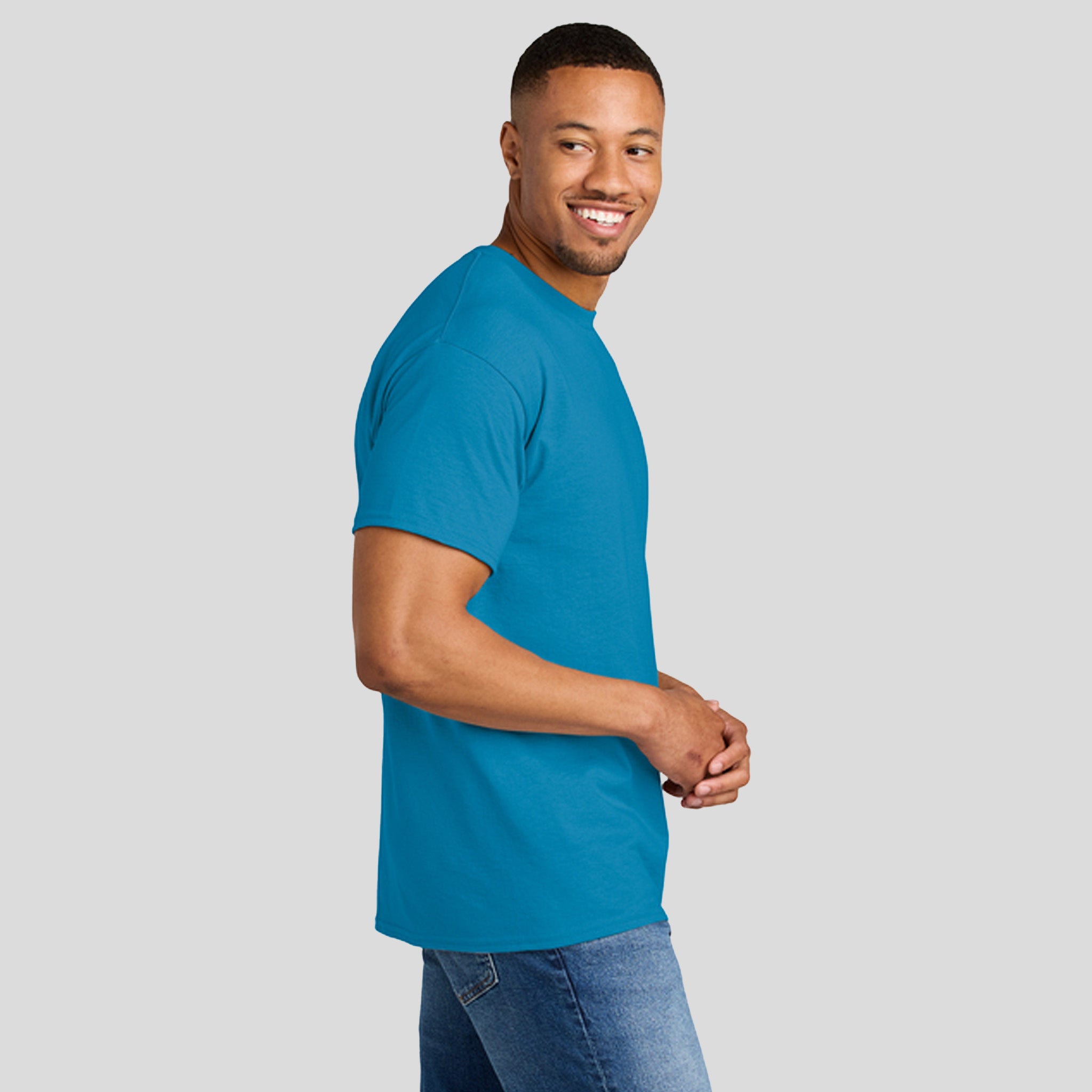 Gildan® DryBlend® 50 Cotton/50 Poly T-Shirt | Sapphire