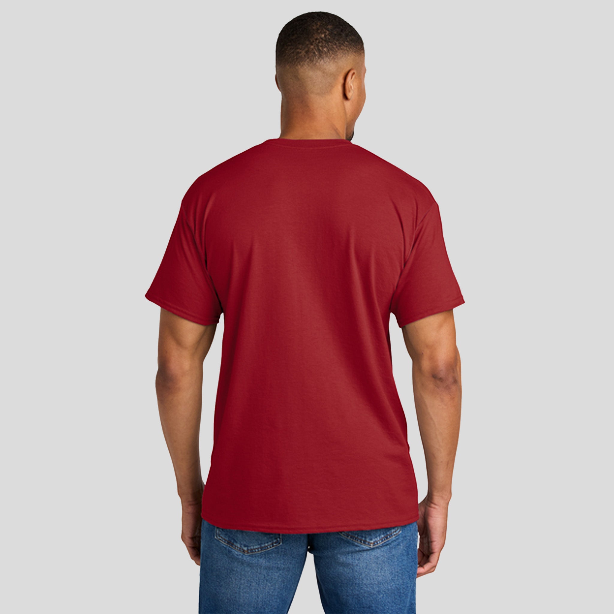 Gildan® DryBlend® 50 Cotton/50 Poly T-Shirt | Scarlet Red