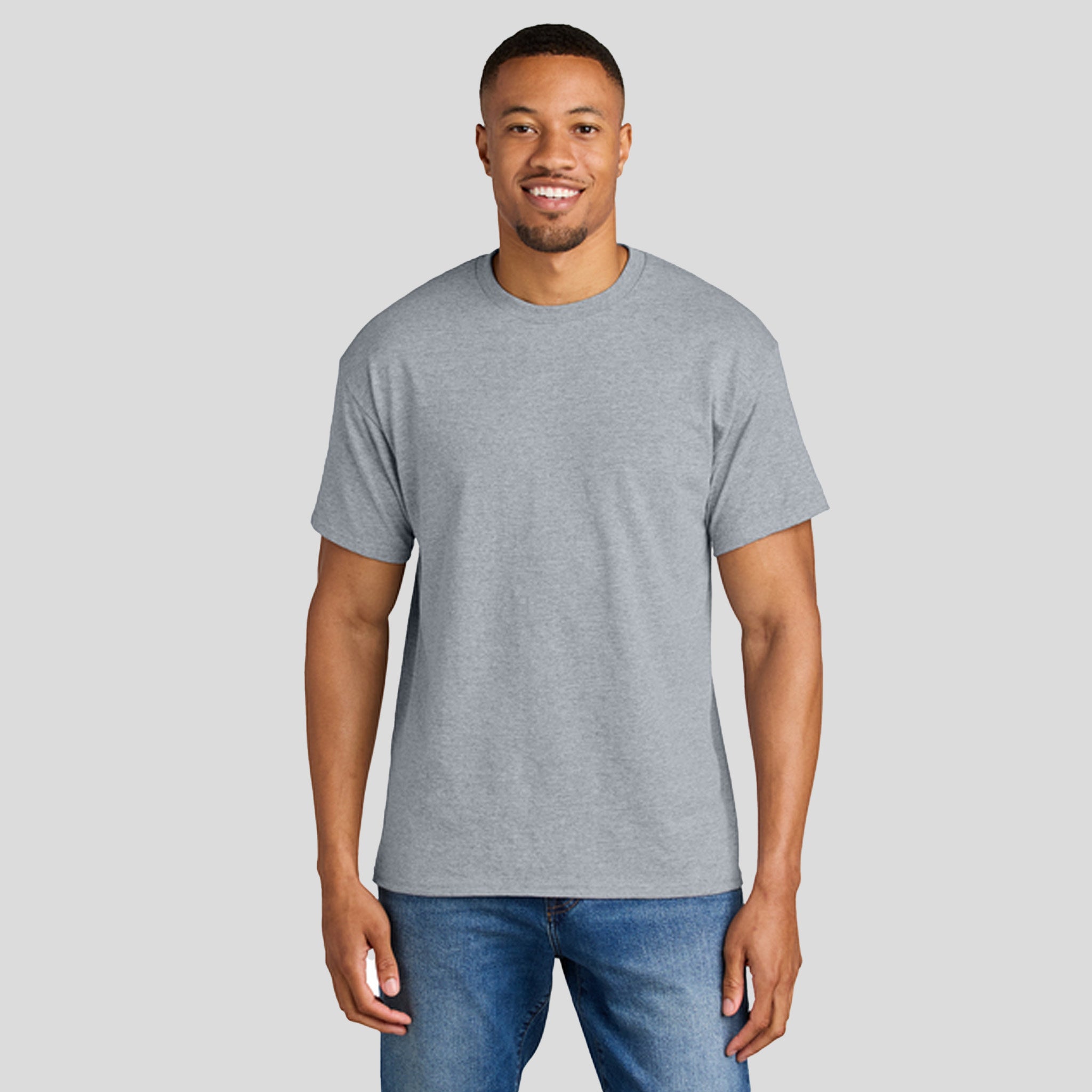 Gildan® DryBlend® 50 Cotton/50 Poly T-Shirt | Sport Grey