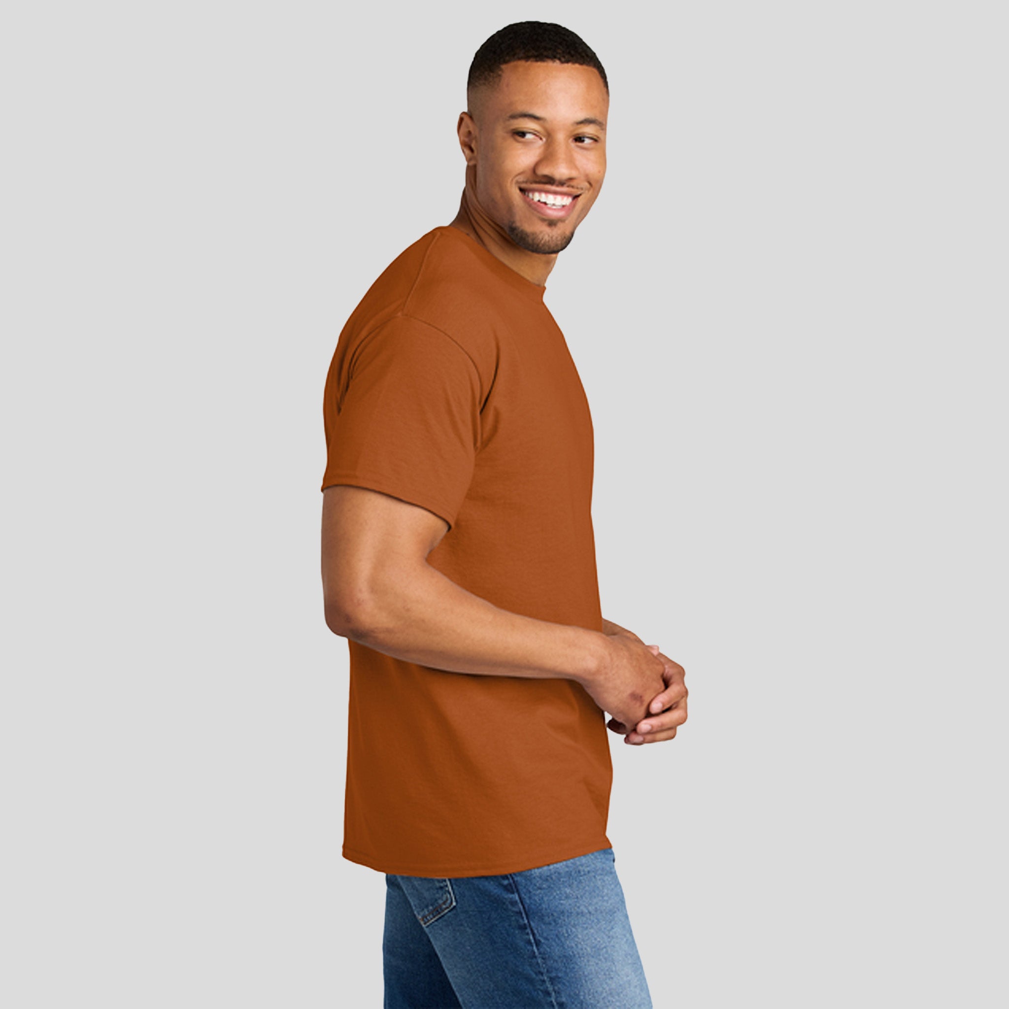 Gildan® DryBlend® 50 Cotton/50 Poly T-Shirt | Texas Orange
