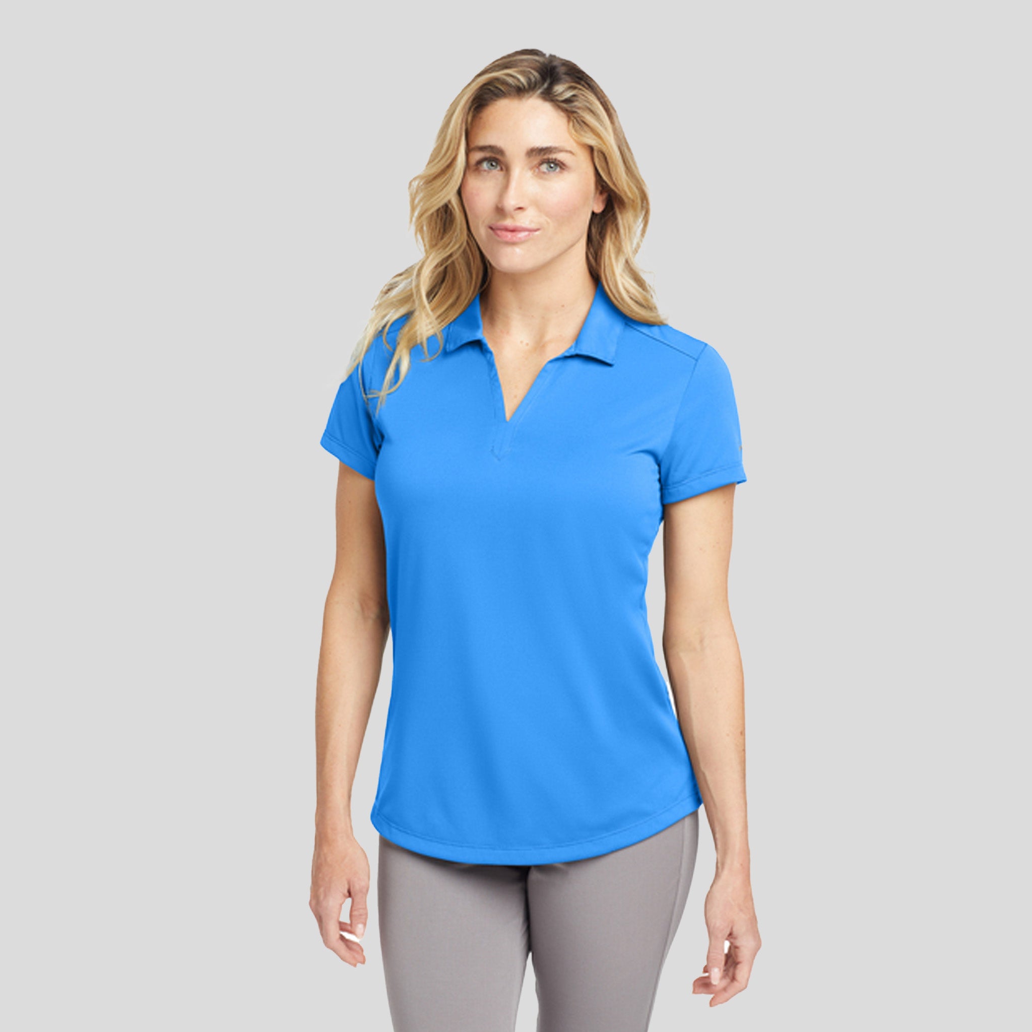 Women's Dri-FIT Legacy Polo | Light Photo Blue