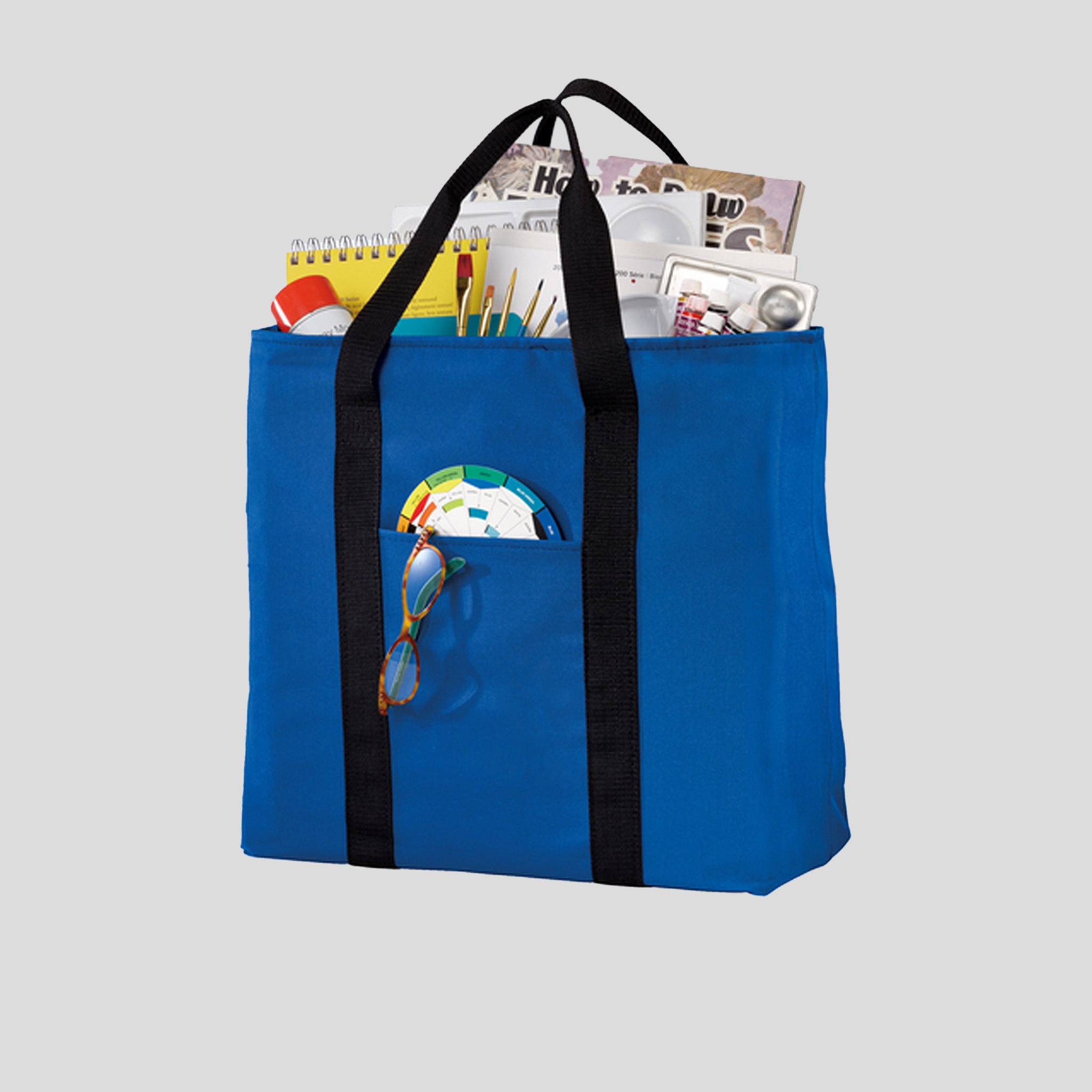 All-Purpose Tote | Royal/Black