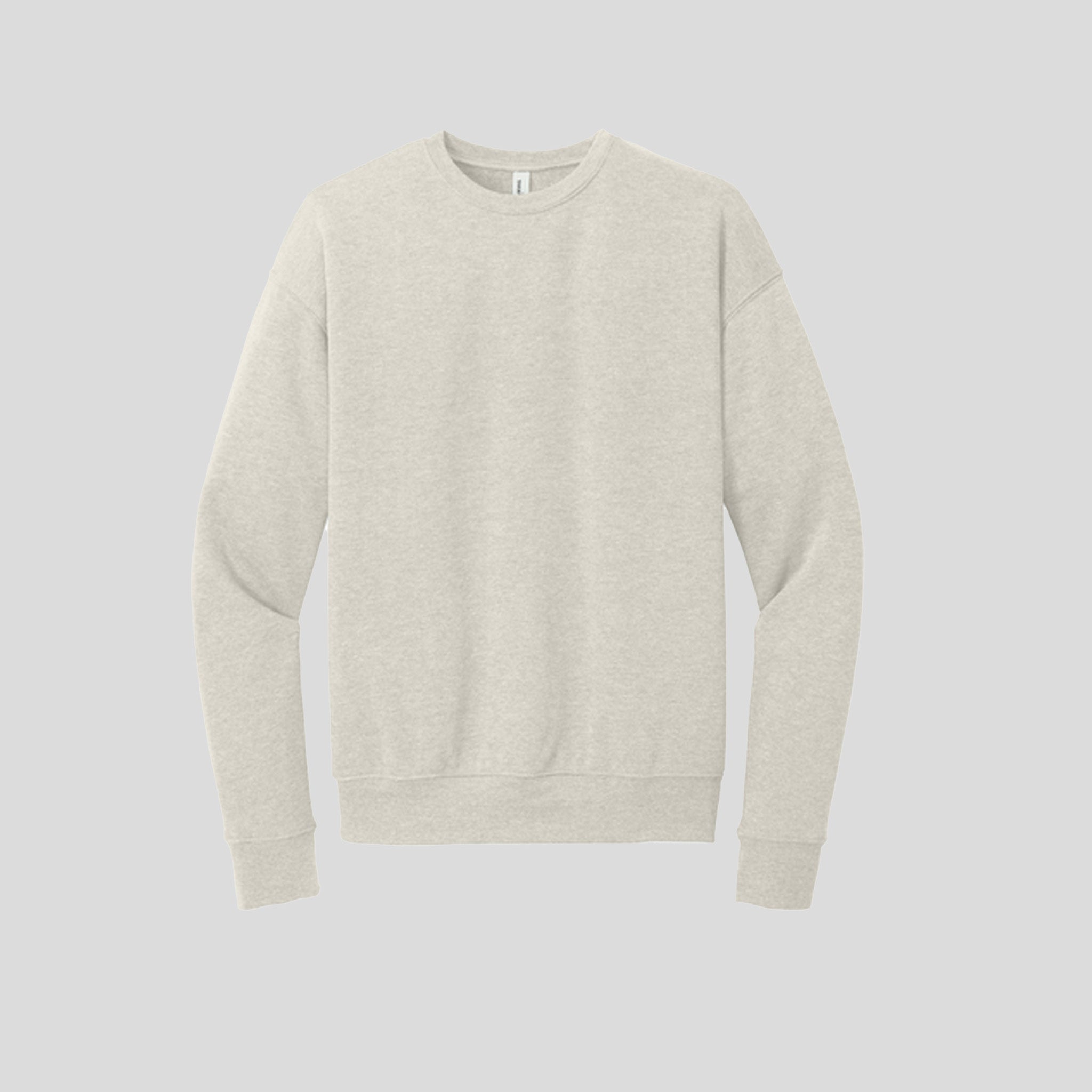 Unisex Sponge Fleece Drop Shoulder Sweatshirt | Heather Dust