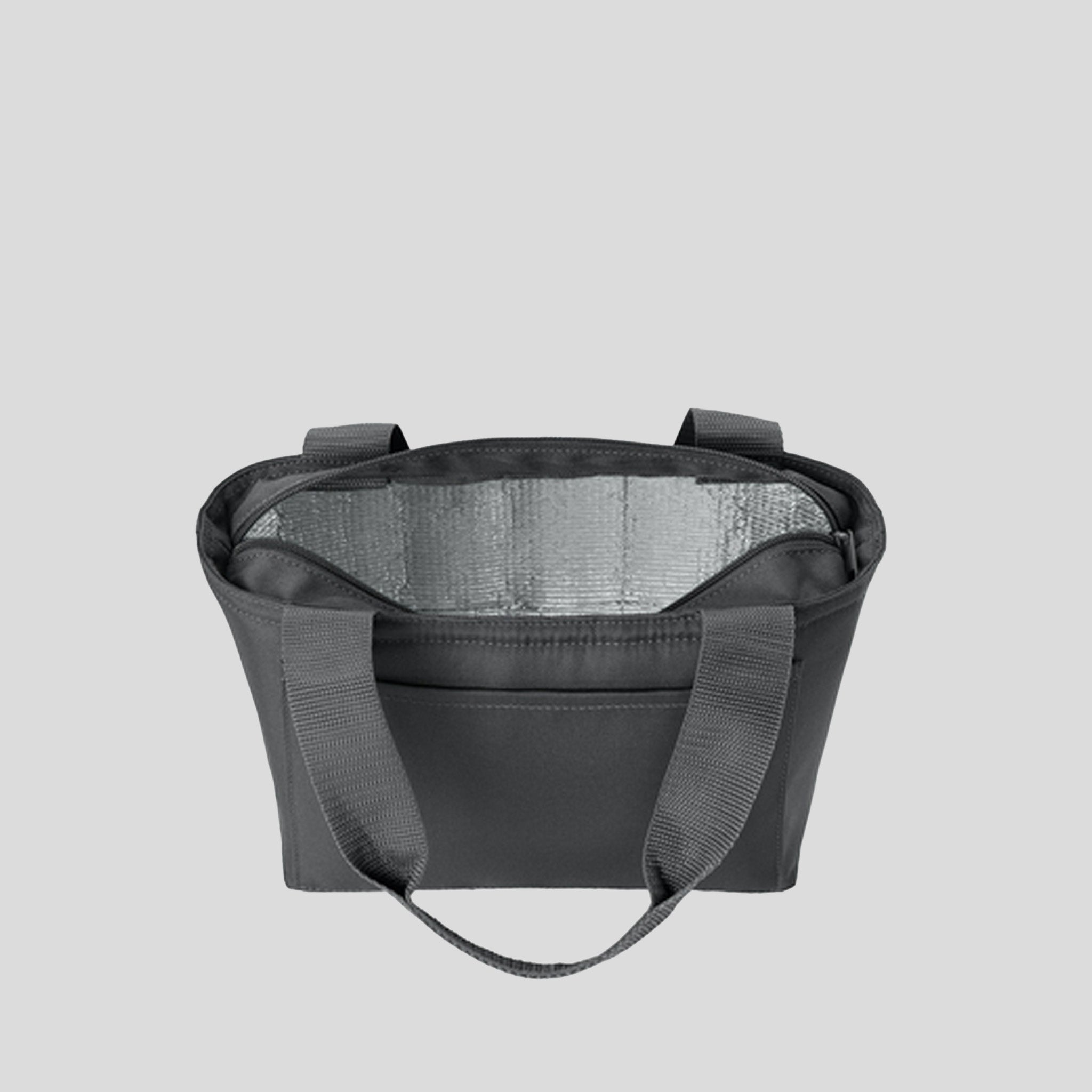 Insulated Lunch Tote | Grey Steel