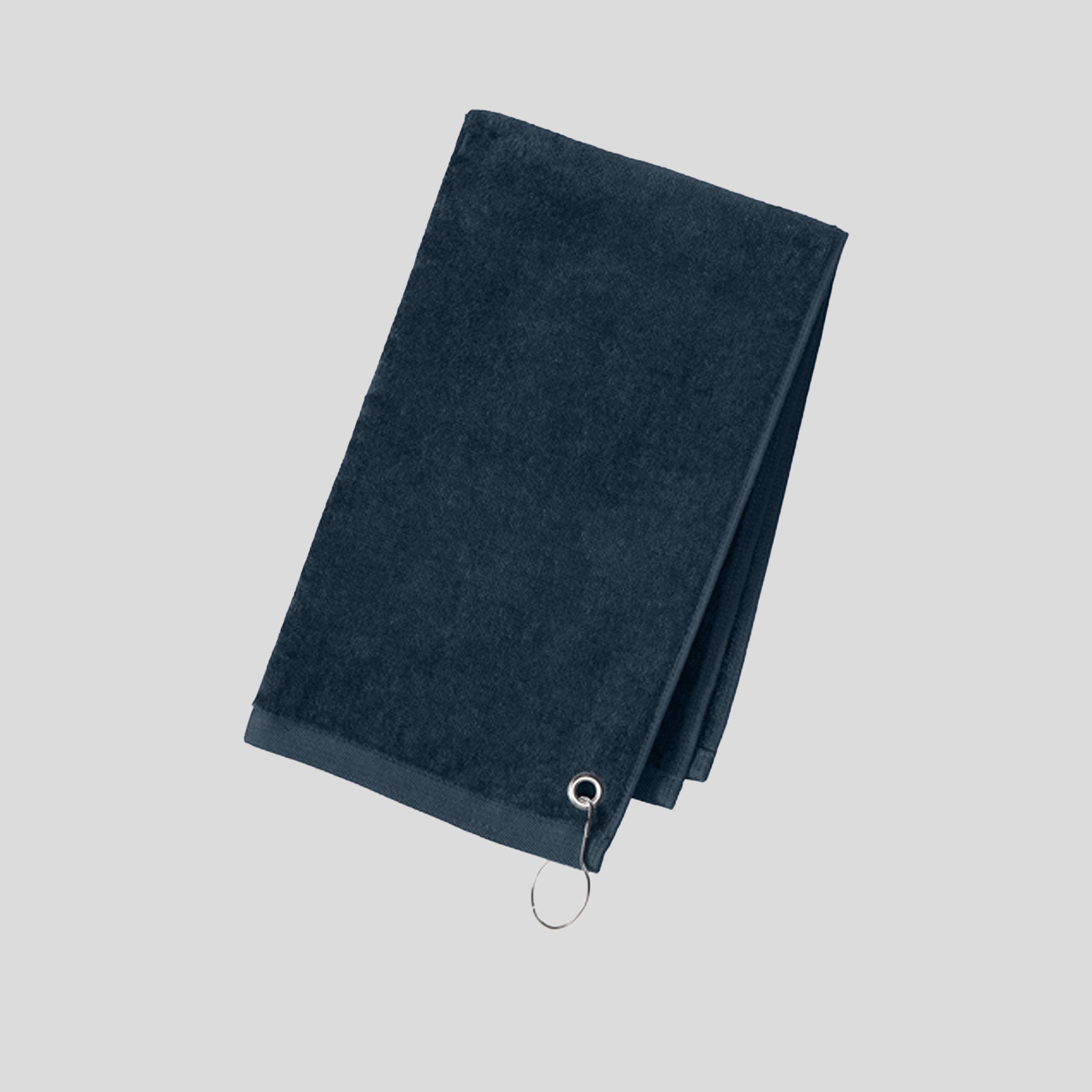 Grommeted Golf Towel | Navy