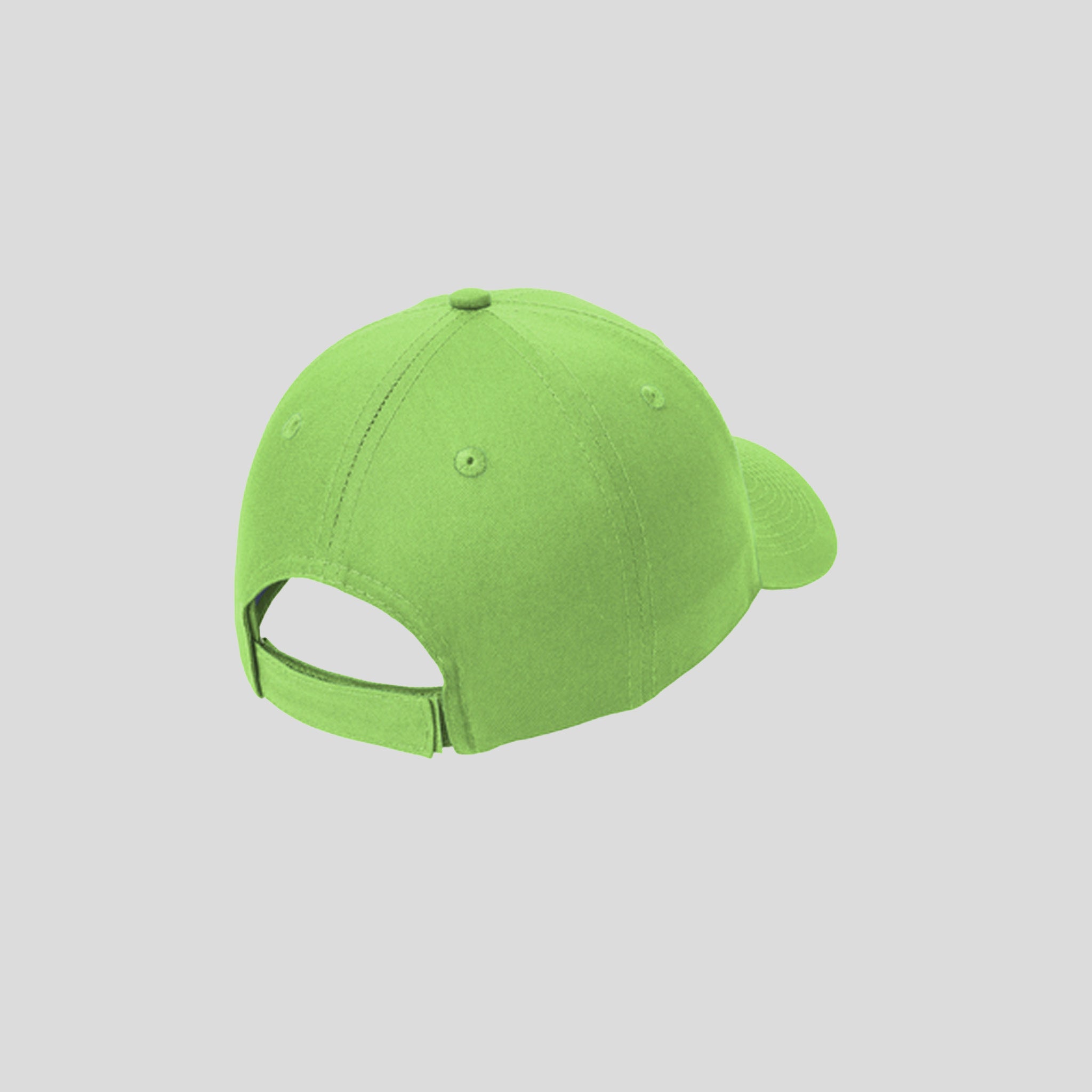 Six-Panel Twill Cap | Lime