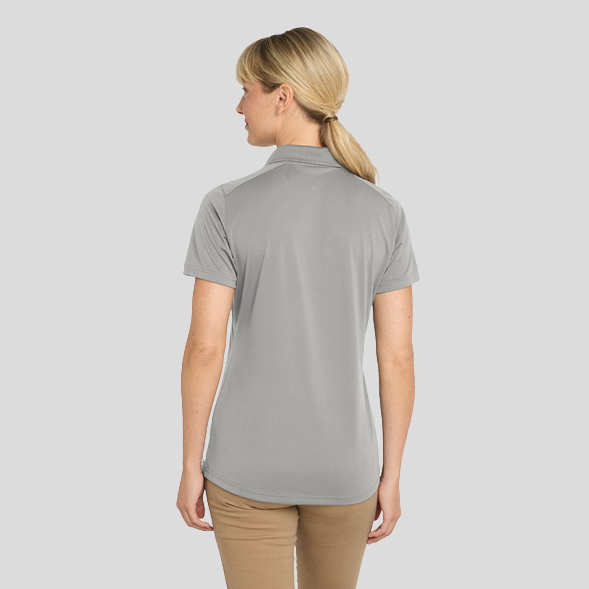 Women's Select Lightweight Snag-Proof Polo | Light Grey