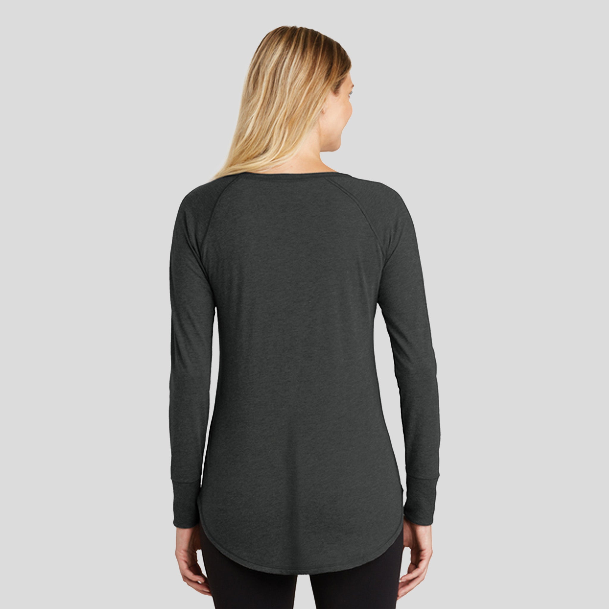 Women’s Perfect Tri ® Long Sleeve Tunic Tee | Black Frost