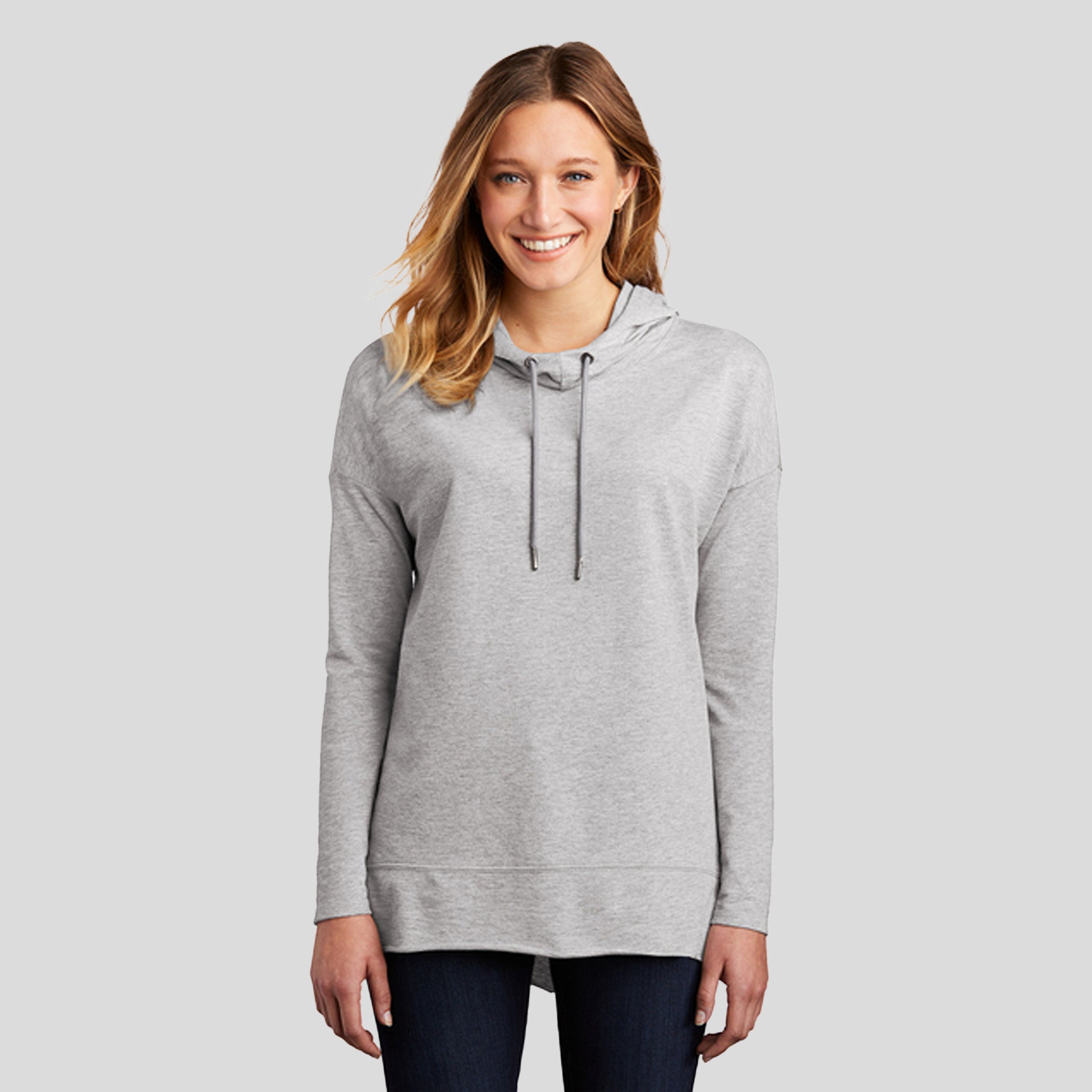 Women’s Featherweight French Terry ™ Hoodie | Light Heather Grey
